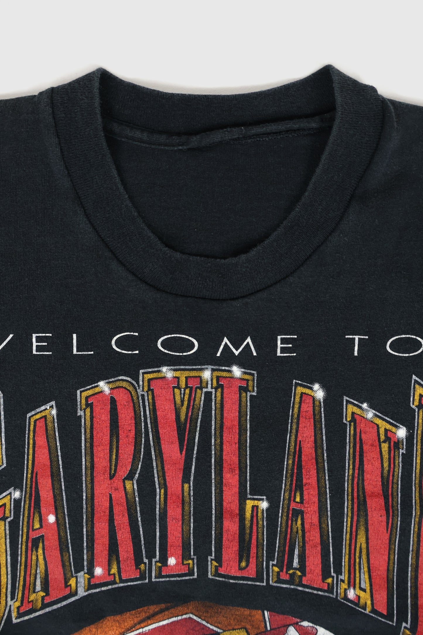 Vintage University of Maryland Basketball Tee Image 2