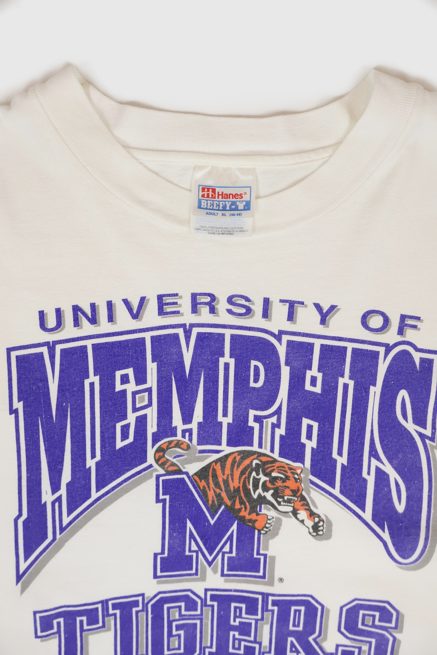 Vintage University of Memphis Tee Image 2