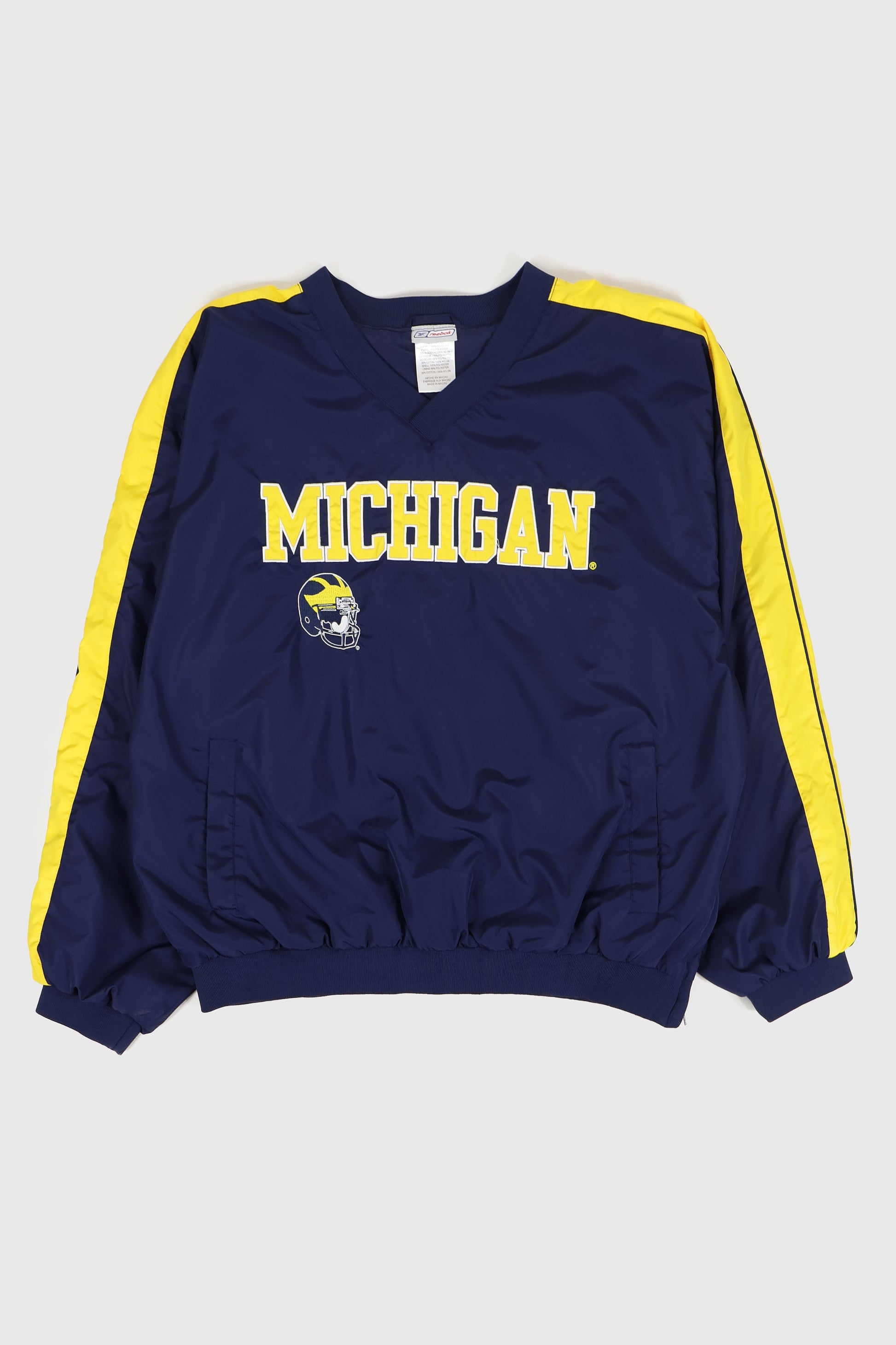 Vintage Michigan Football Pullover Jacket Image 0