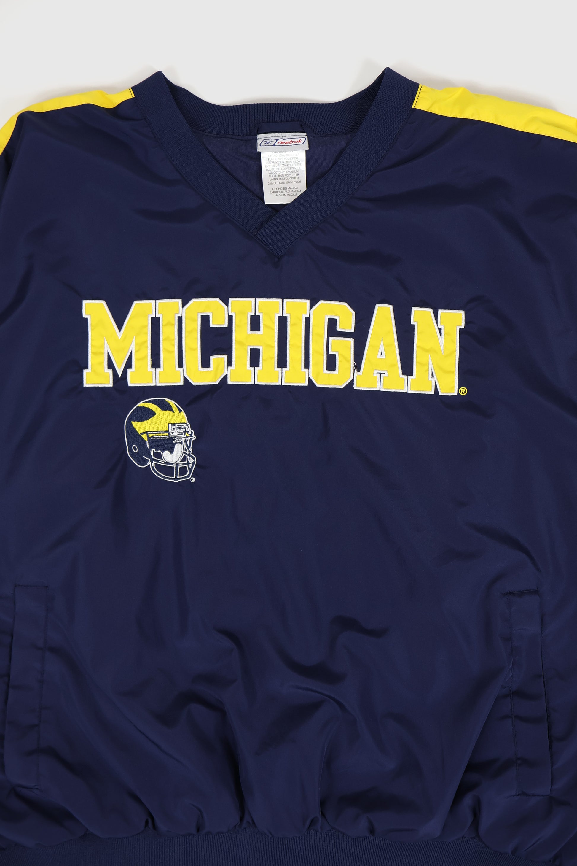 Vintage Michigan Football Pullover Jacket Image 1