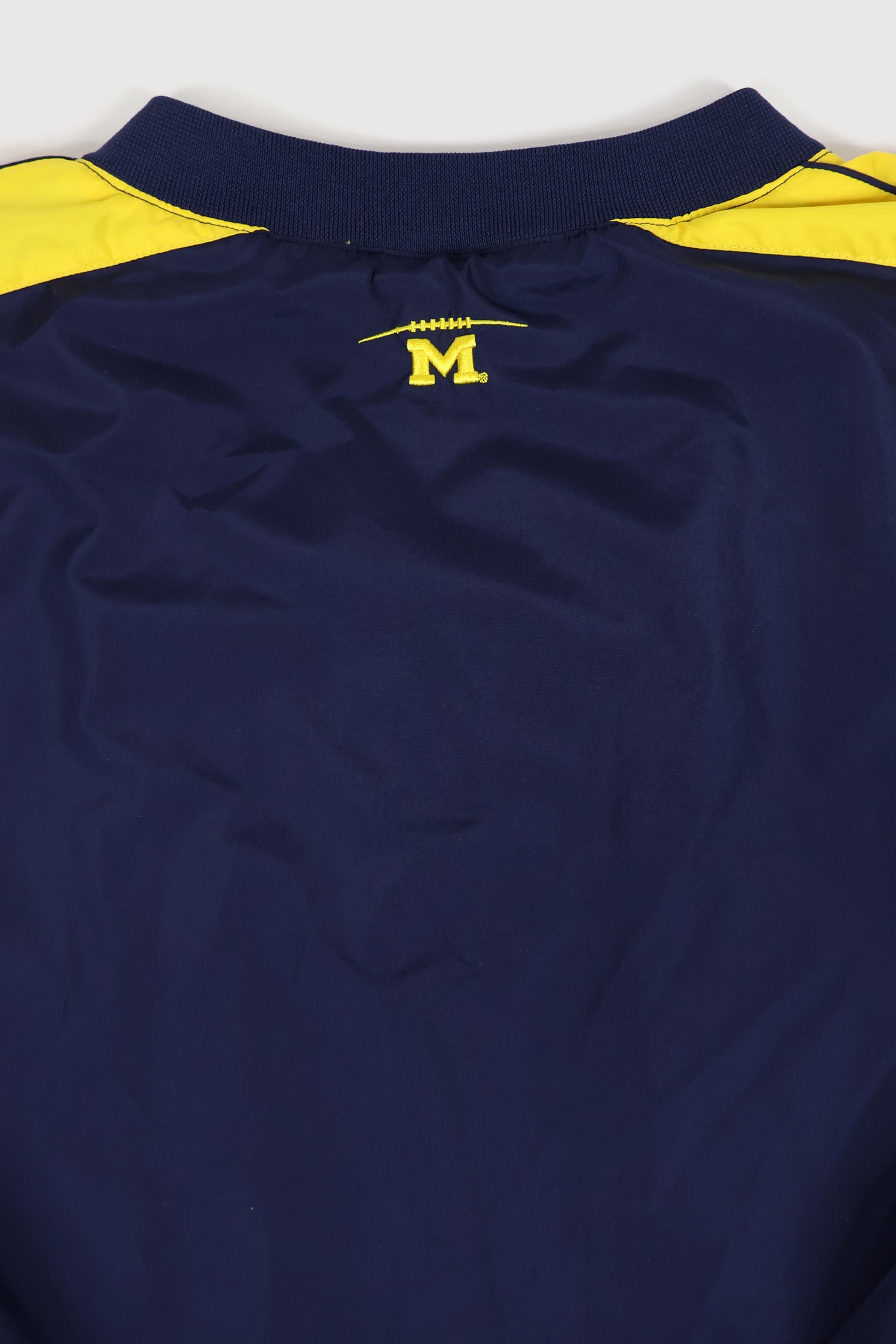 Vintage Michigan Football Pullover Jacket Image 3