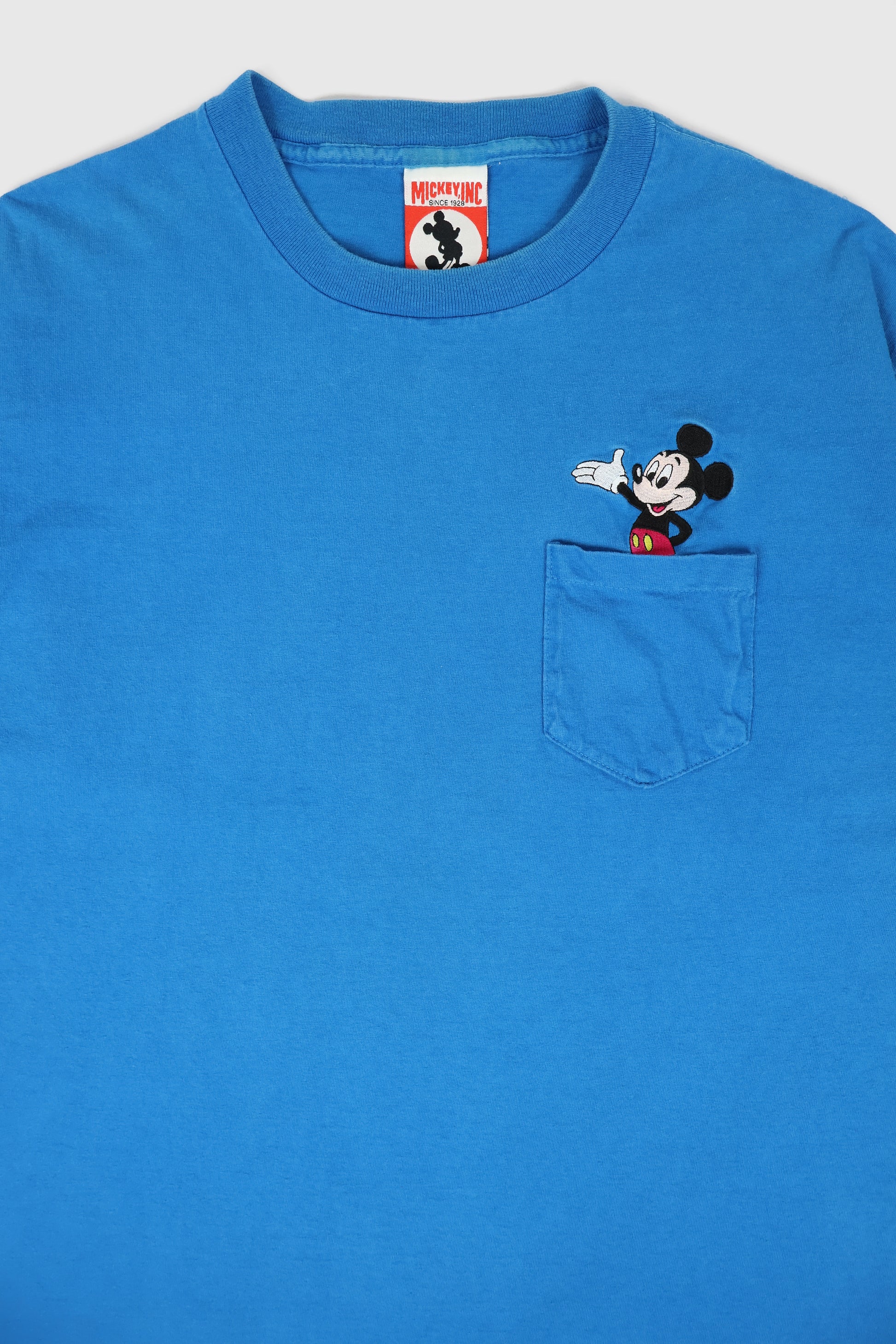 Vintage Embroidered Mickey Mouse Tee Image 1