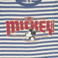Vintage Mickey Striped Tee Image 1