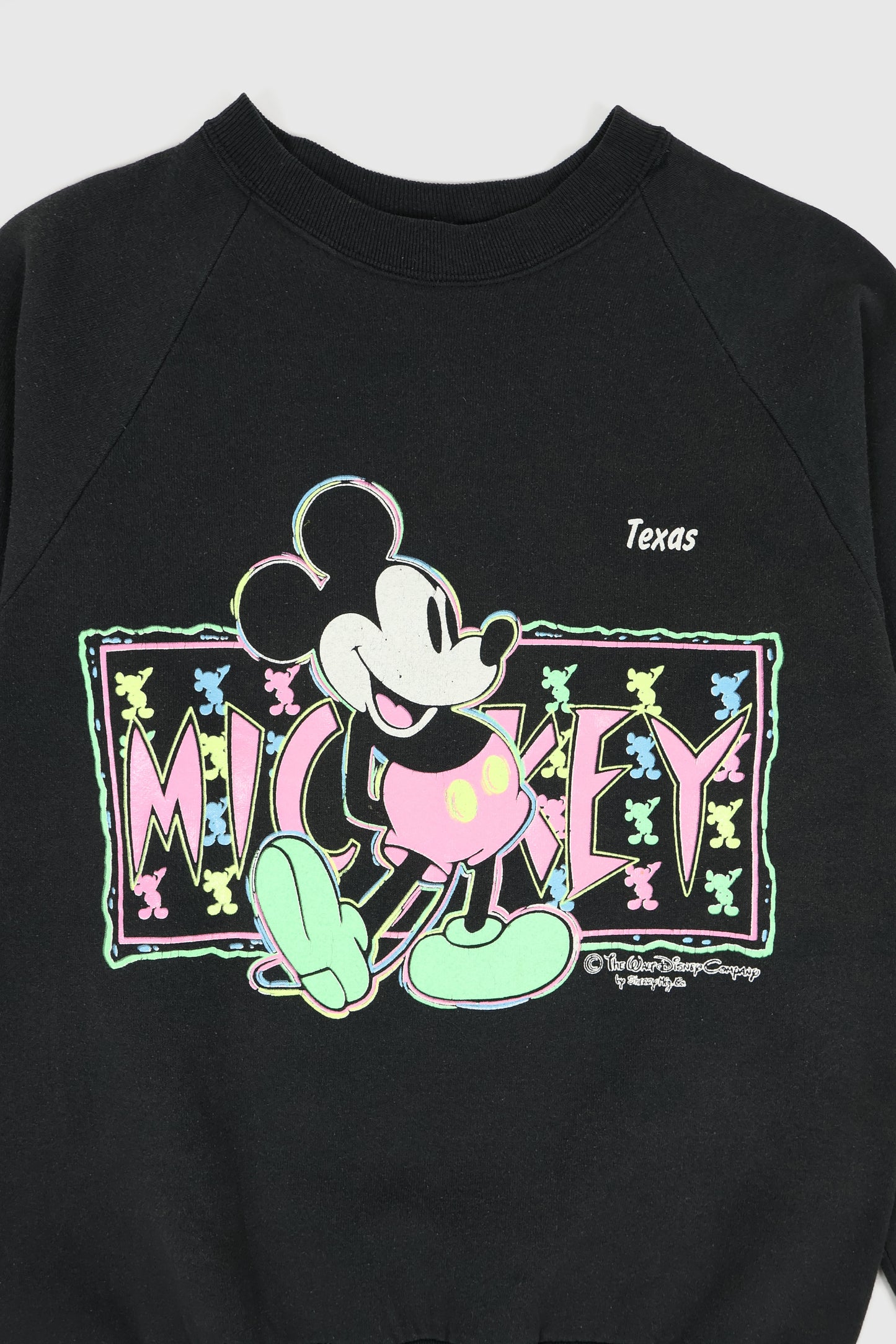 Vintage Mickey Mouse Texas Crewneck Image 1