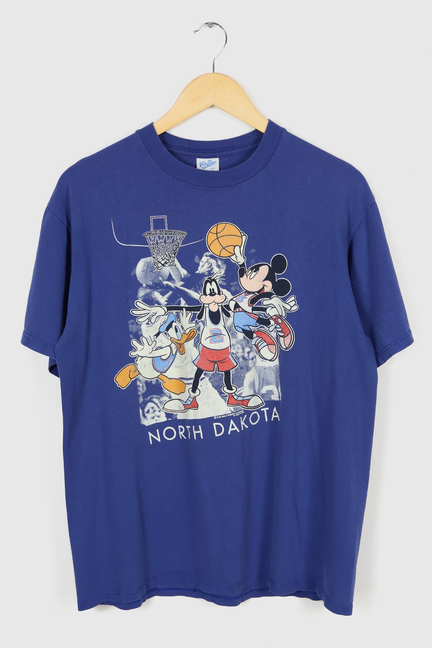 Vintage Mickey Mouse Basketball Tee