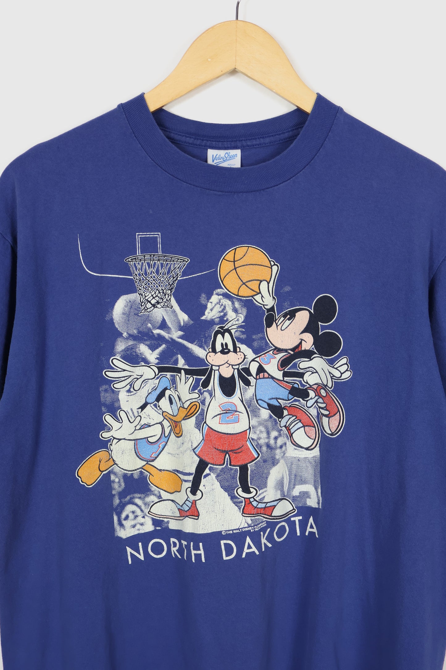 Vintage Mickey Mouse Basketball Tee