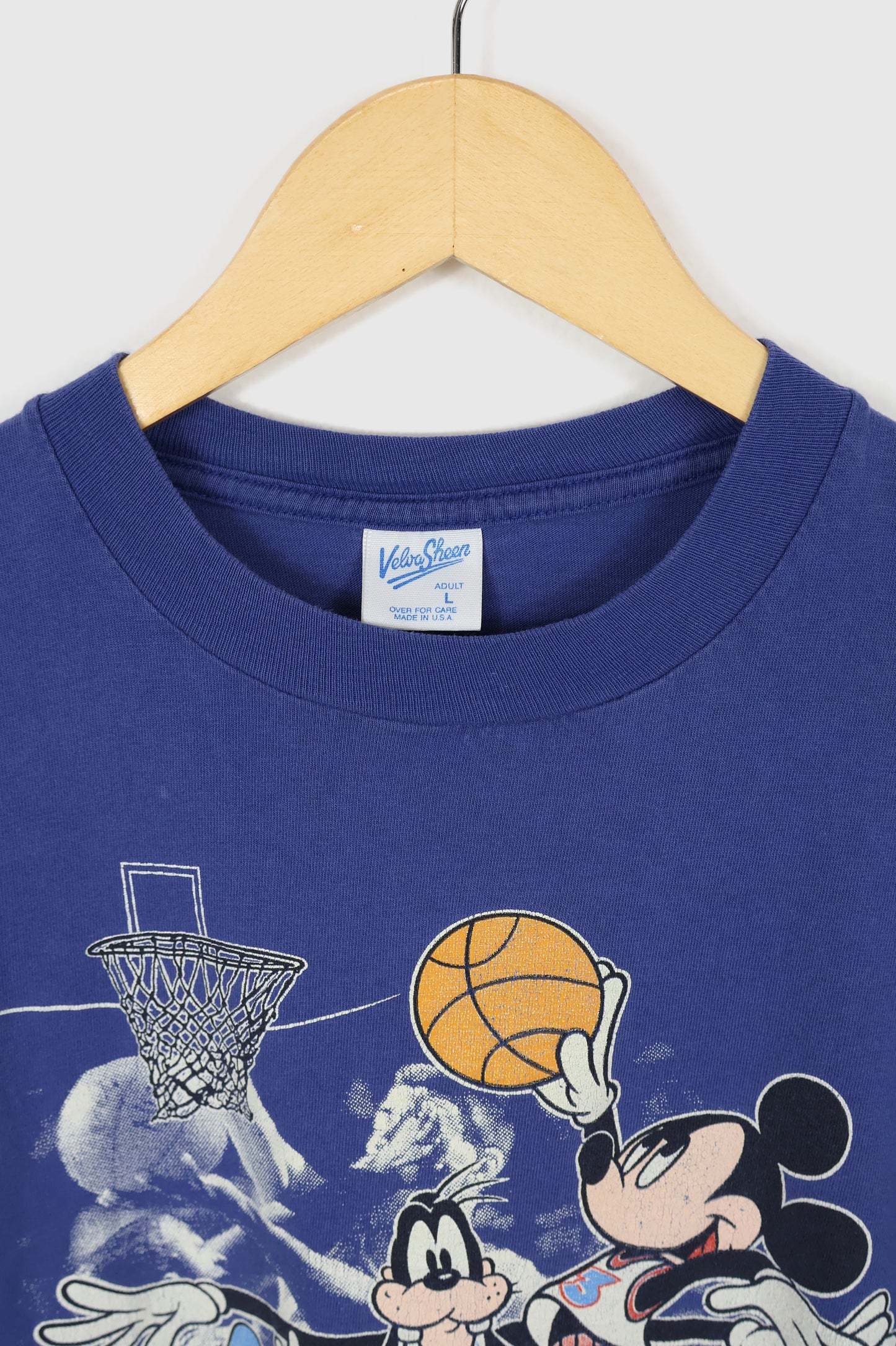 Vintage Mickey Mouse Basketball Tee