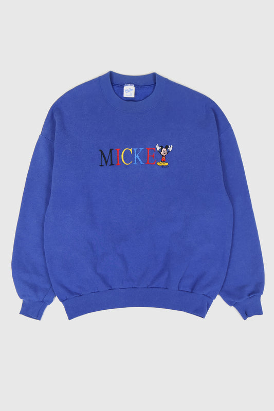 Vintage Embroidered Mickey Crewneck Image 0