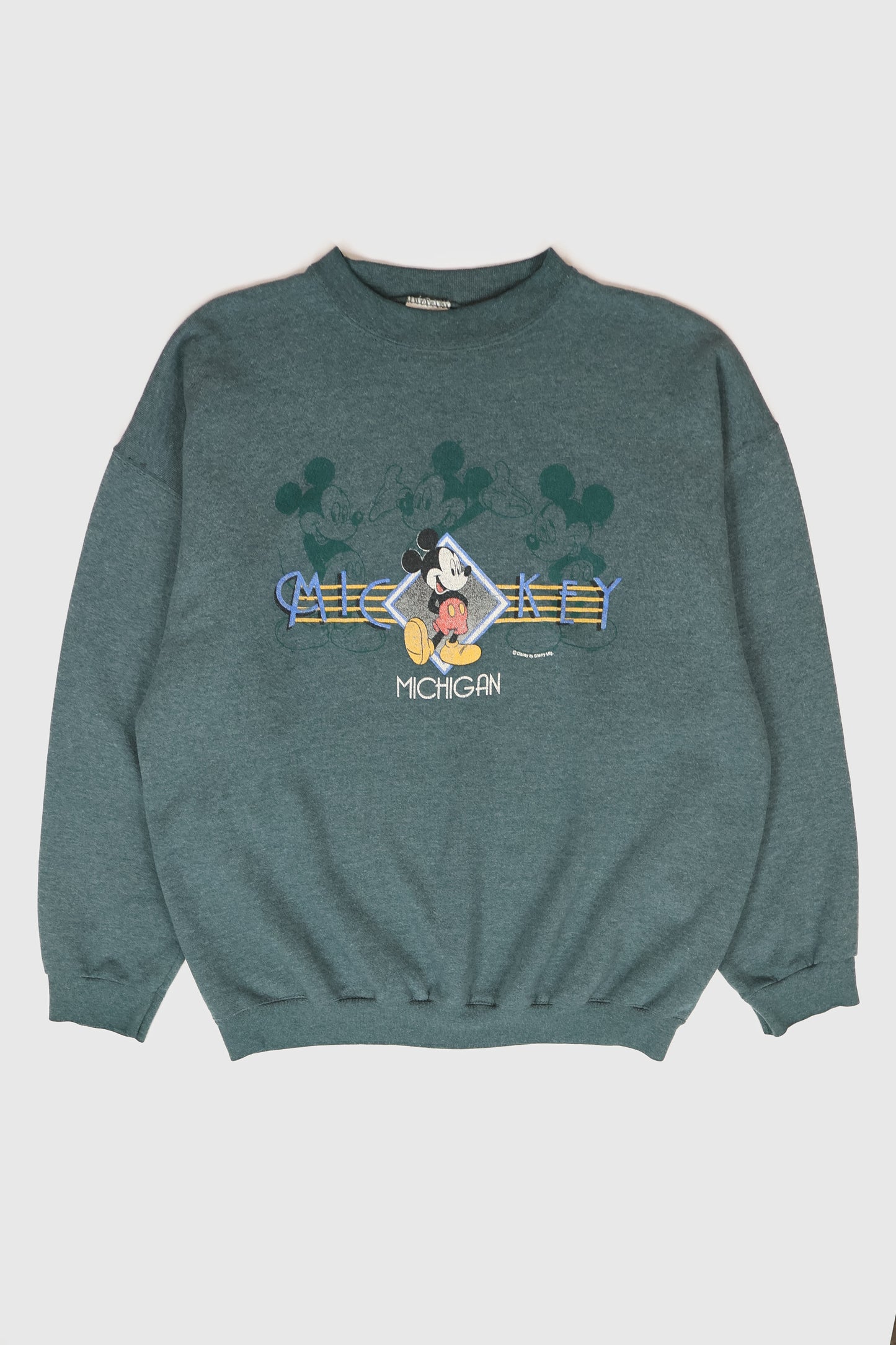 Vintage Mickey Mouse Michigan Crewneck Image 0