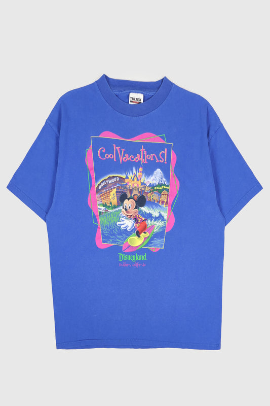 Vintage Mickey Cool Vacations Disneyland Tee Image 0