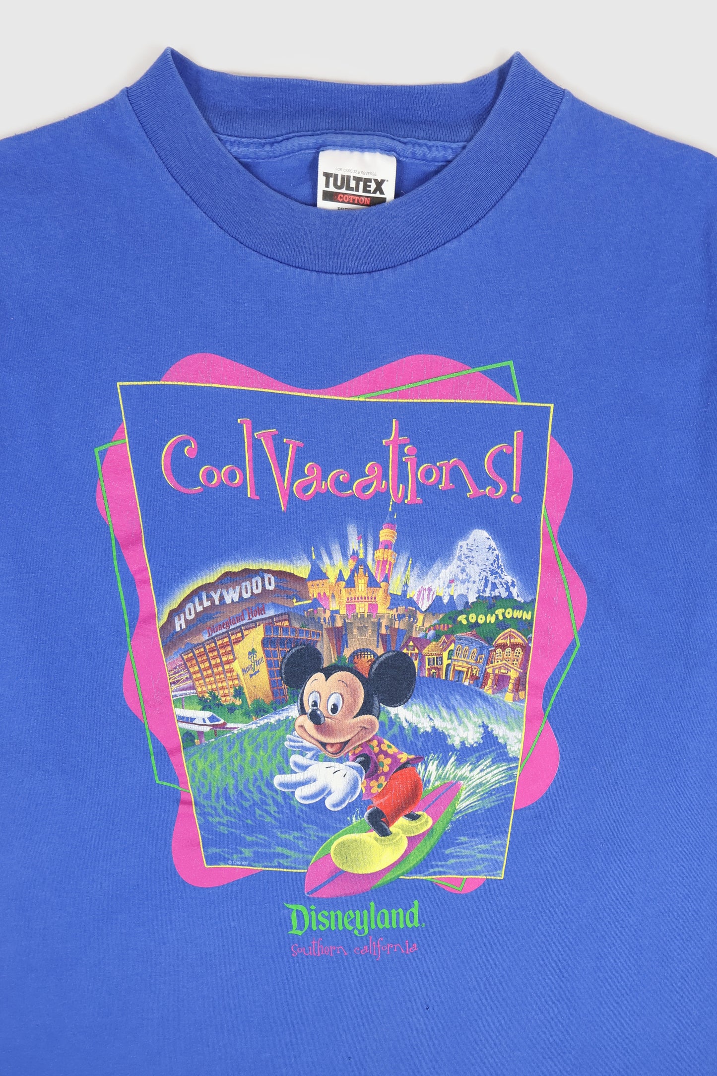 Vintage Mickey Cool Vacations Disneyland Tee Image 1