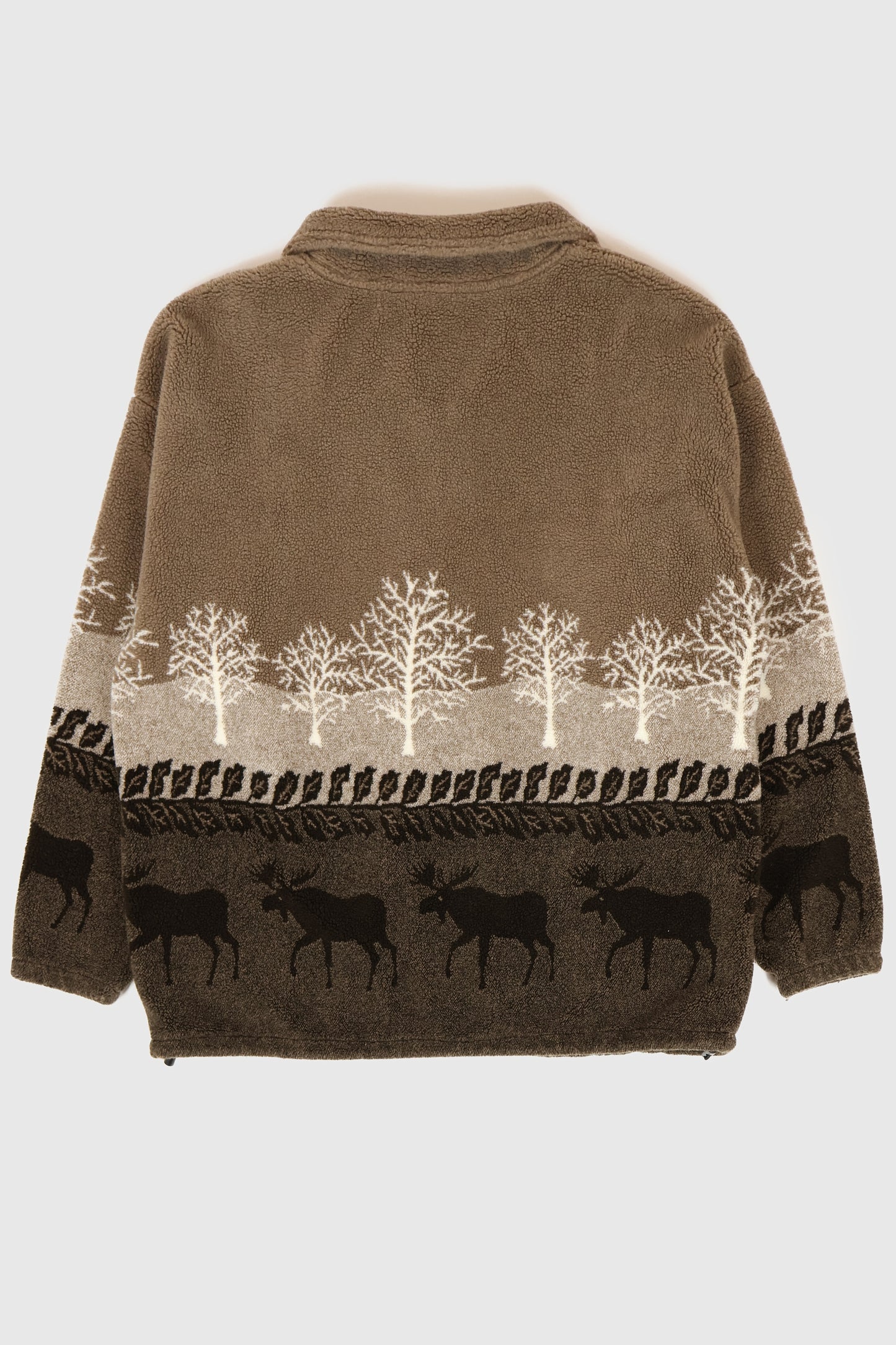 Vintage Moose Fleece Jacket Image 1