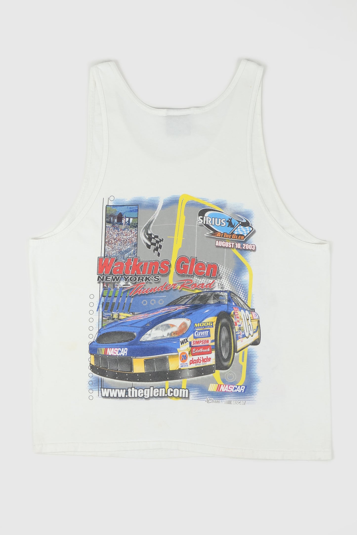 Vintage 2003 Watkins Glen NASCAR Tank Top