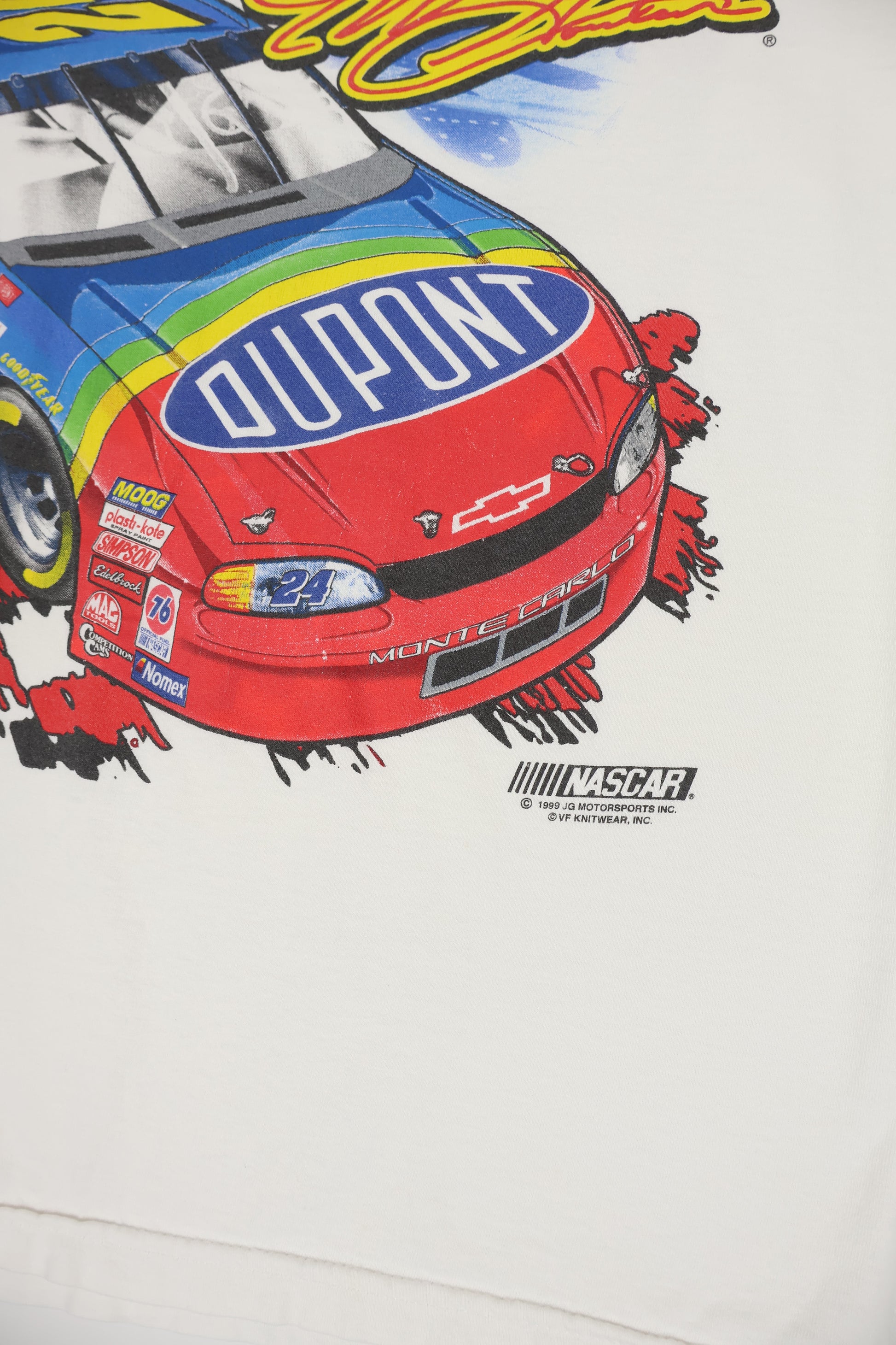 Vintage Jeff Gordon NASCAR Tee Image 3