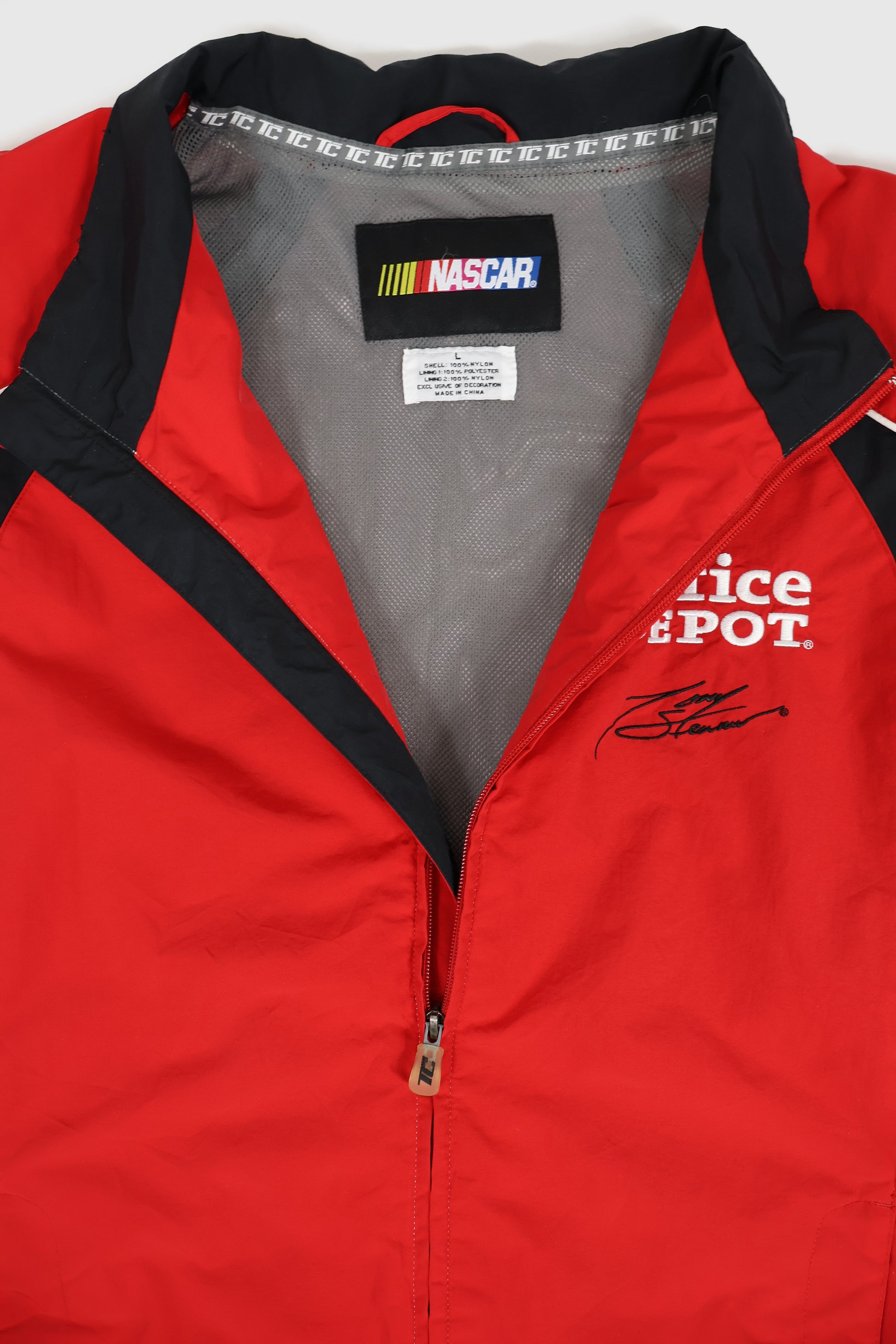 Vintage Tony Stewart NASCAR Ful Zip Jacket Image 3