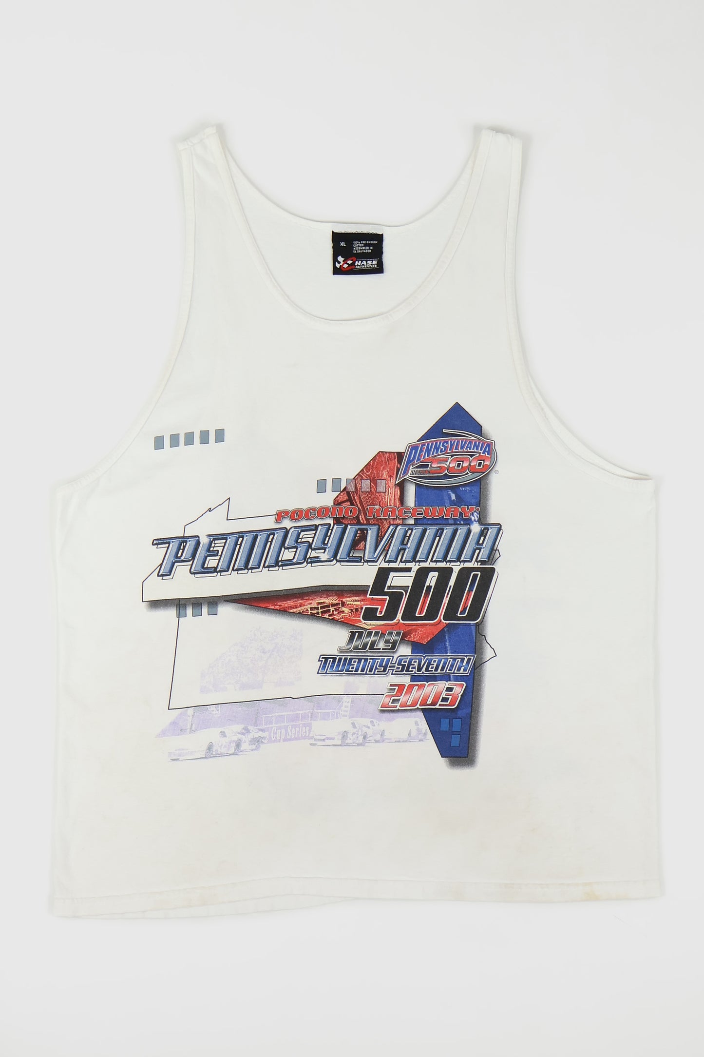 Vintage 2003 Pocono Raceway NASCAR Tank Top