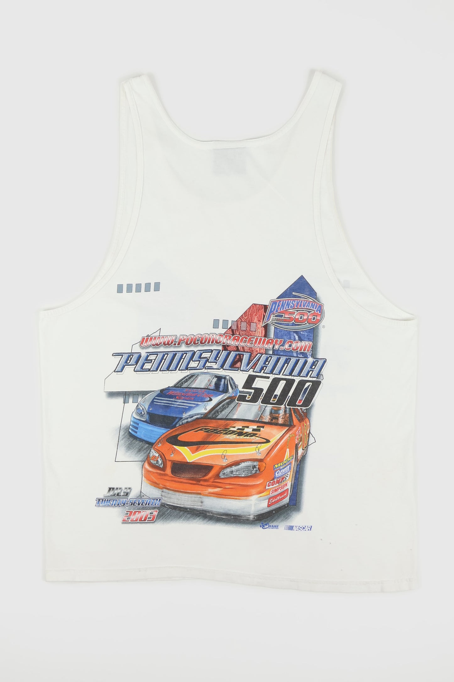 Vintage 2003 Pocono Raceway NASCAR Tank Top