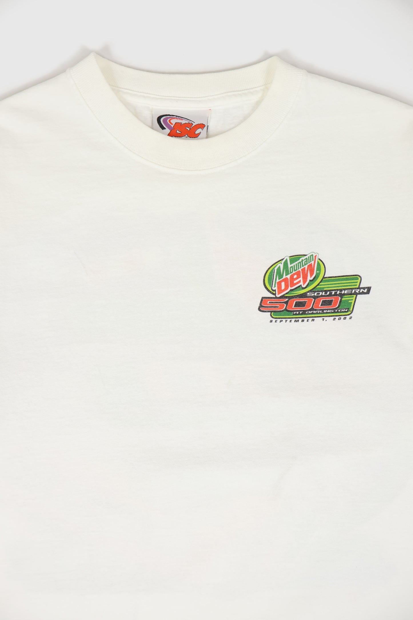 Vintage 2003 Moutain Dew NASCAR Tee Image 3