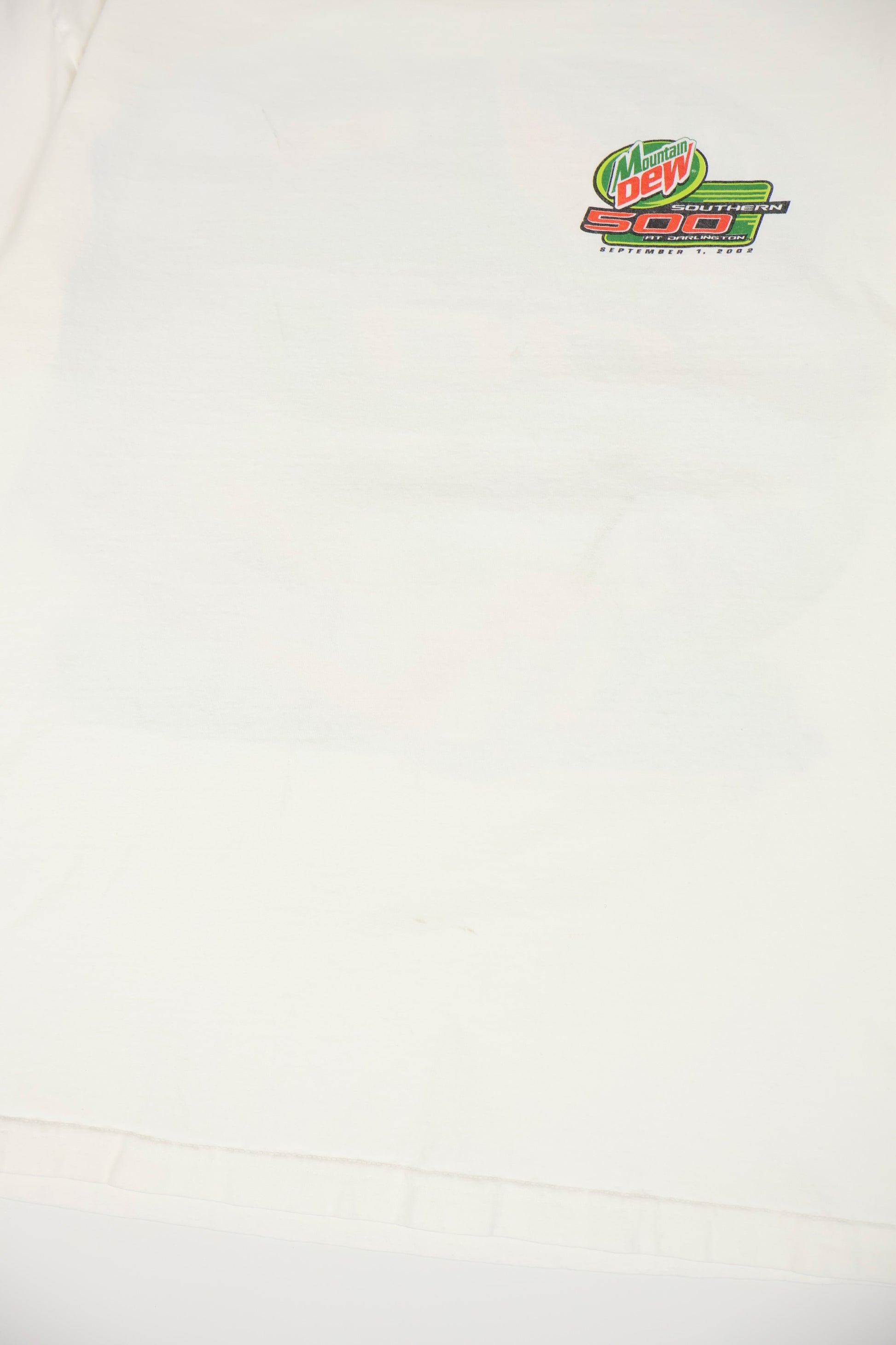 Vintage 2003 Moutain Dew NASCAR Tee Image 2