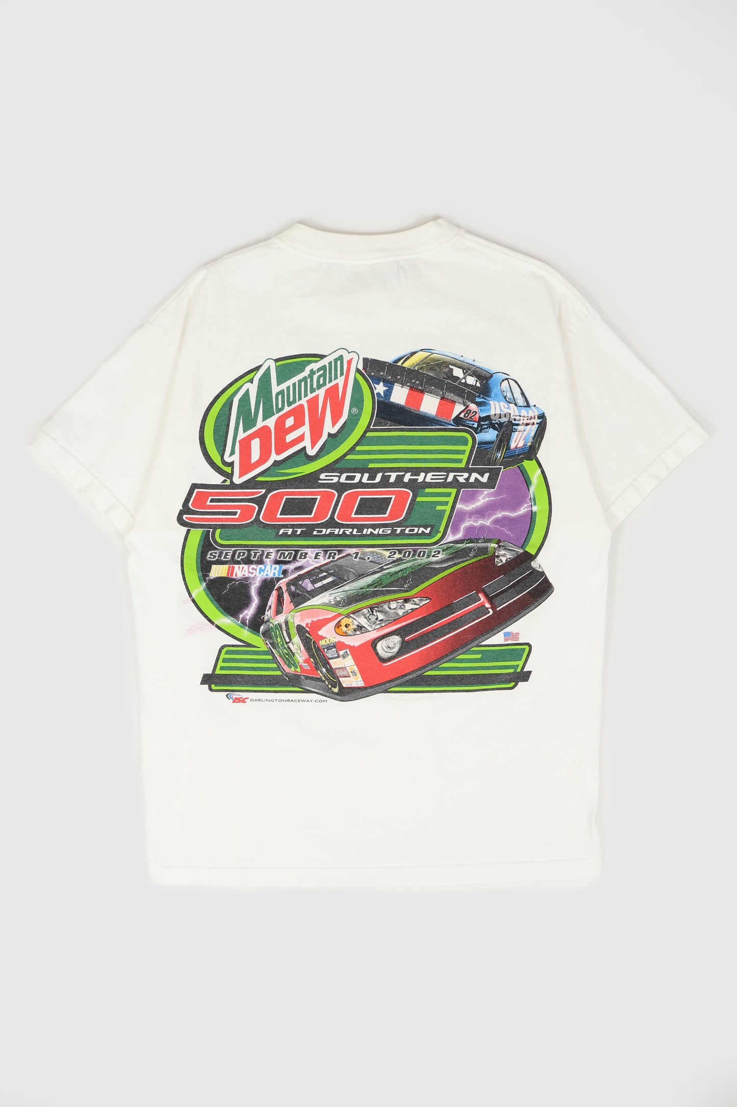 Vintage 2003 Moutain Dew NASCAR Tee Image 1