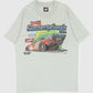Vintage 1990 Summer Nationals Drag Racing Tee Image 0