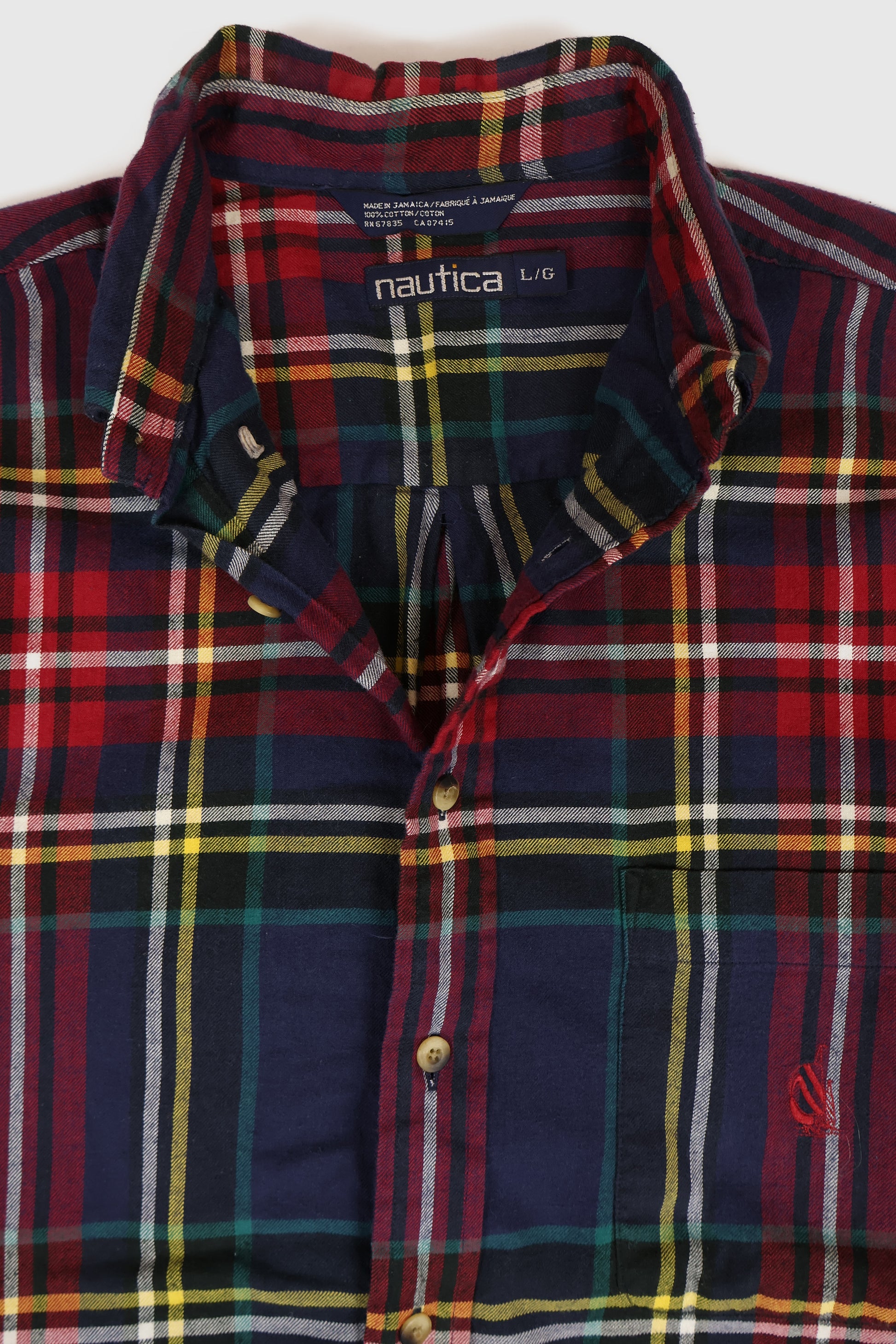 Vintage Nautica Button-Down Shirt Image 2