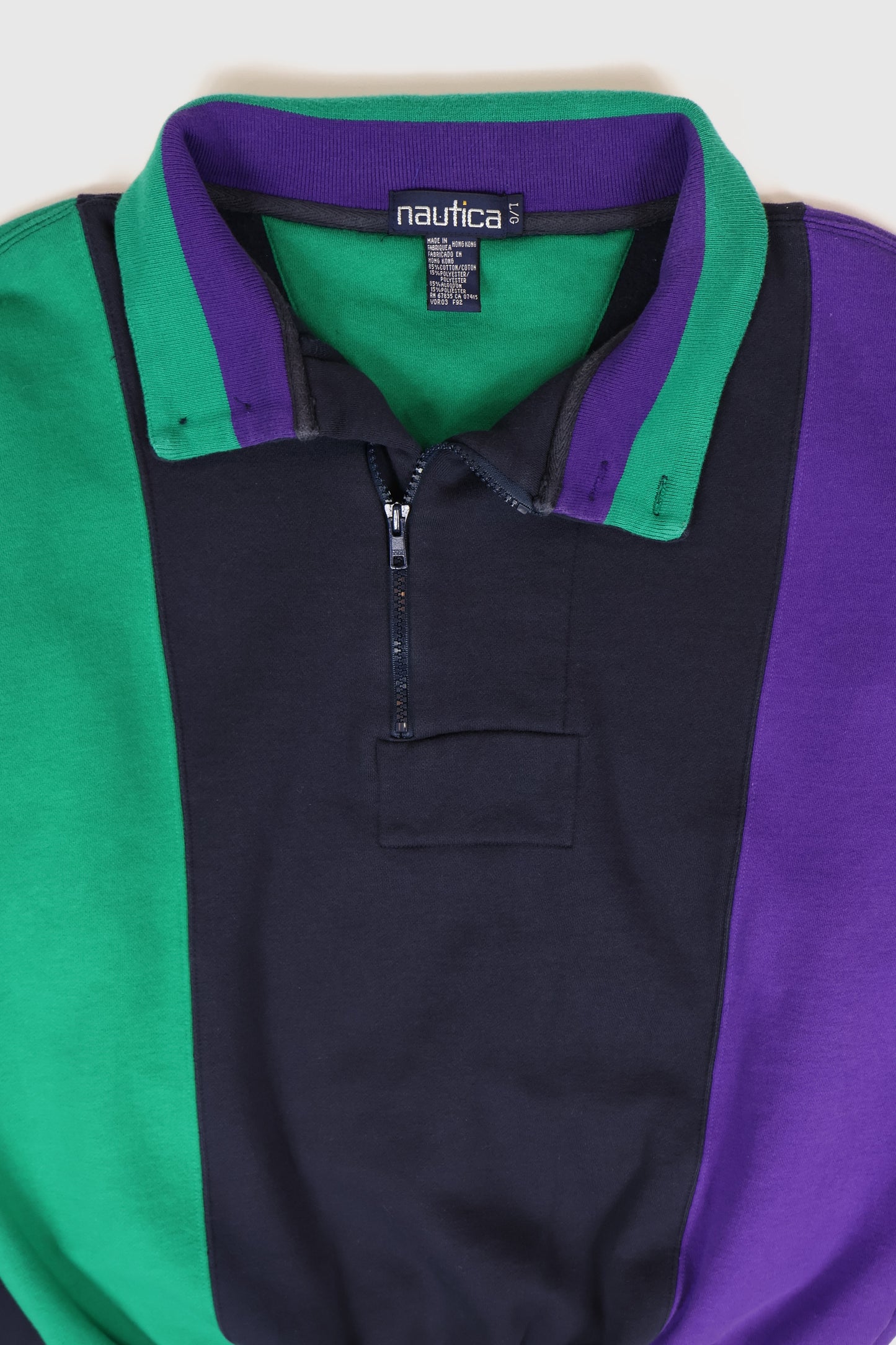 Vintage Nautica Quarter Zip Crewneck Image 2