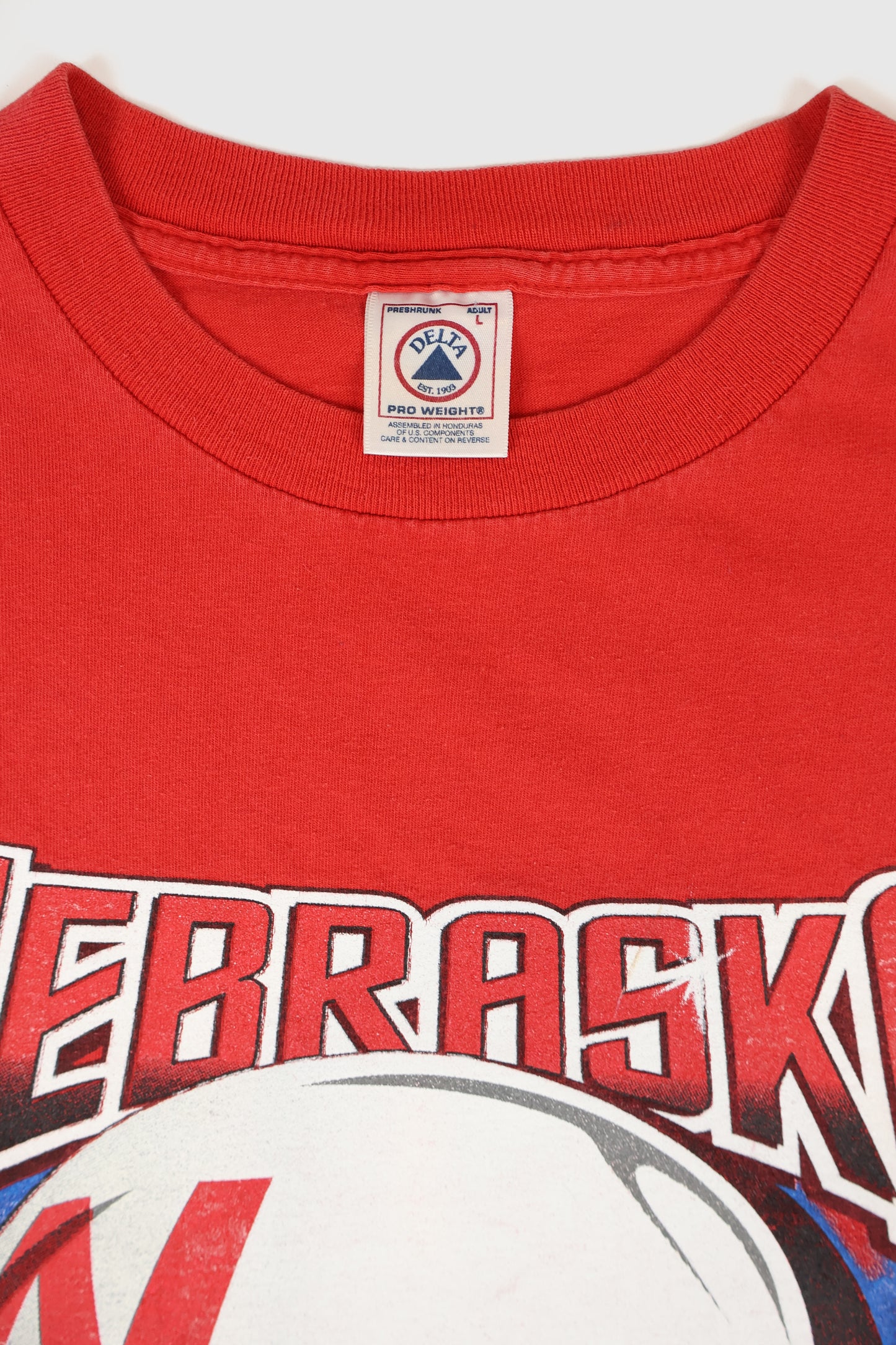 Vintage University of Nebraska Football Tee Image 2