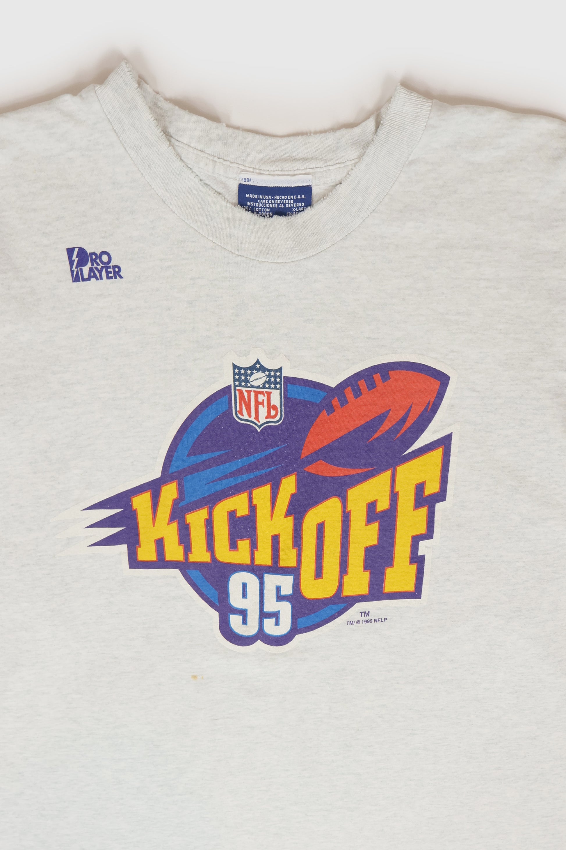 Vintage NFL Kickoff 1995 Tee Image 1