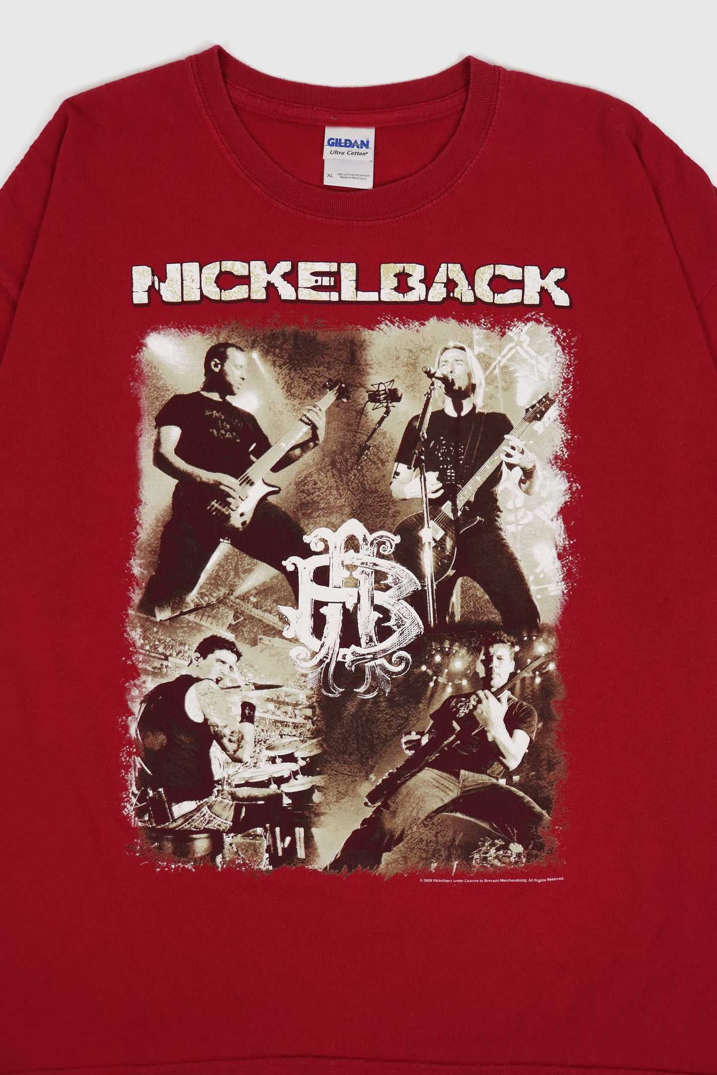 Vintage Nickelback Tour Tee