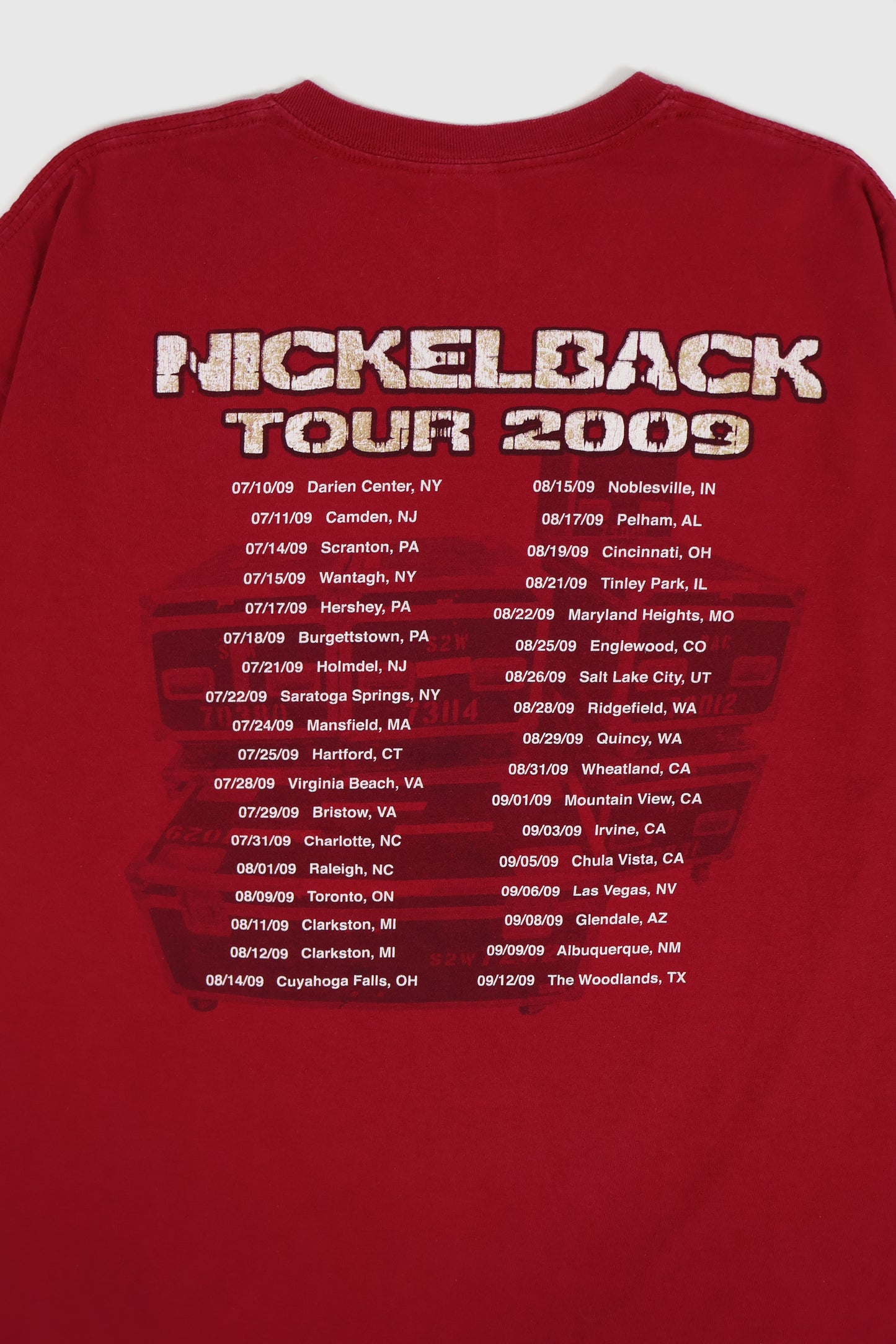 Vintage Nickelback Tour Tee