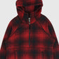 Vintage The North Faace Quarter Zip Hooded Jacket