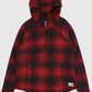 Vintage The North Faace Quarter Zip Hooded Jacket