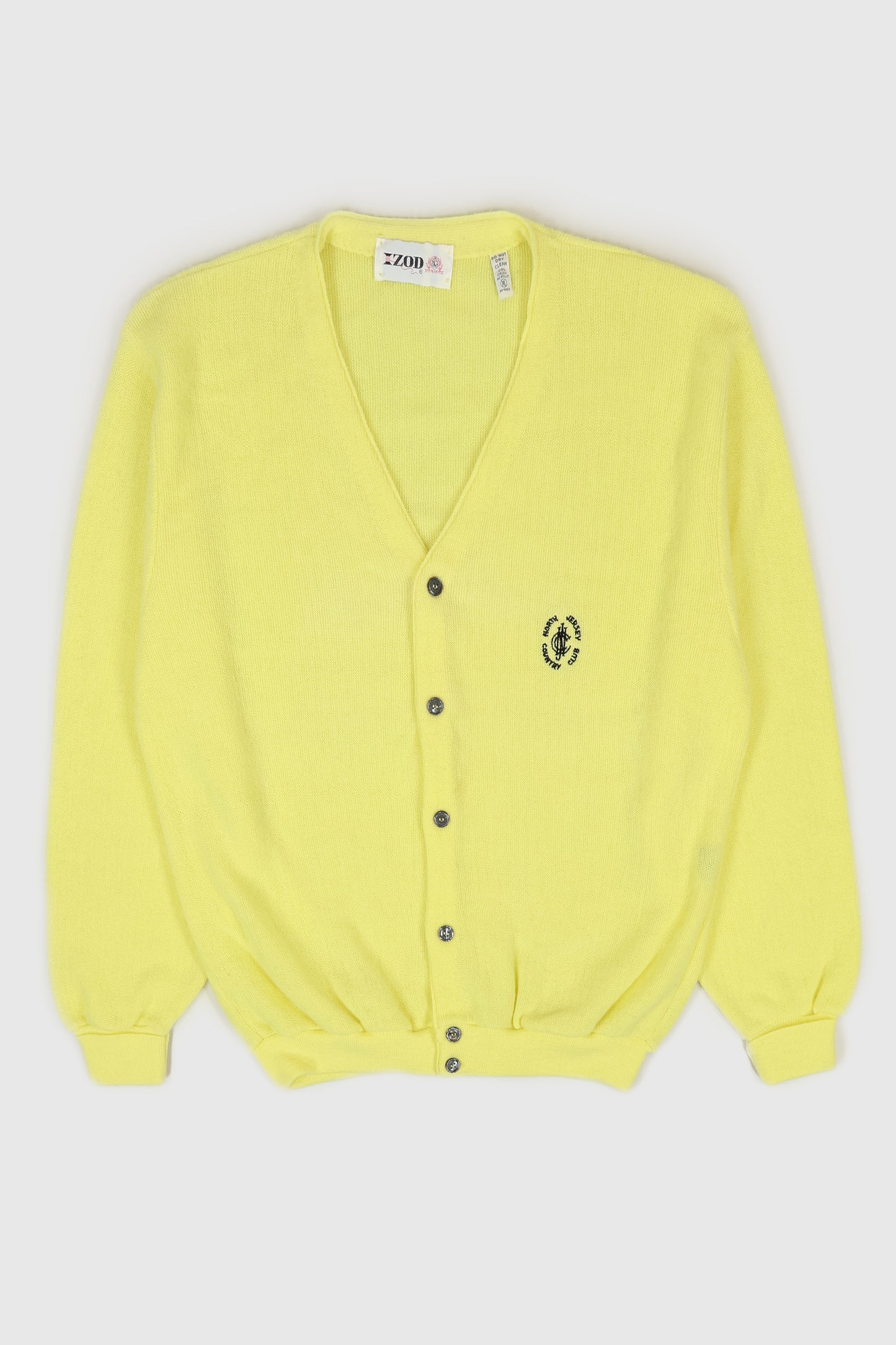 Vintage North Jersey Country Club Cardigan Sweater Image 0