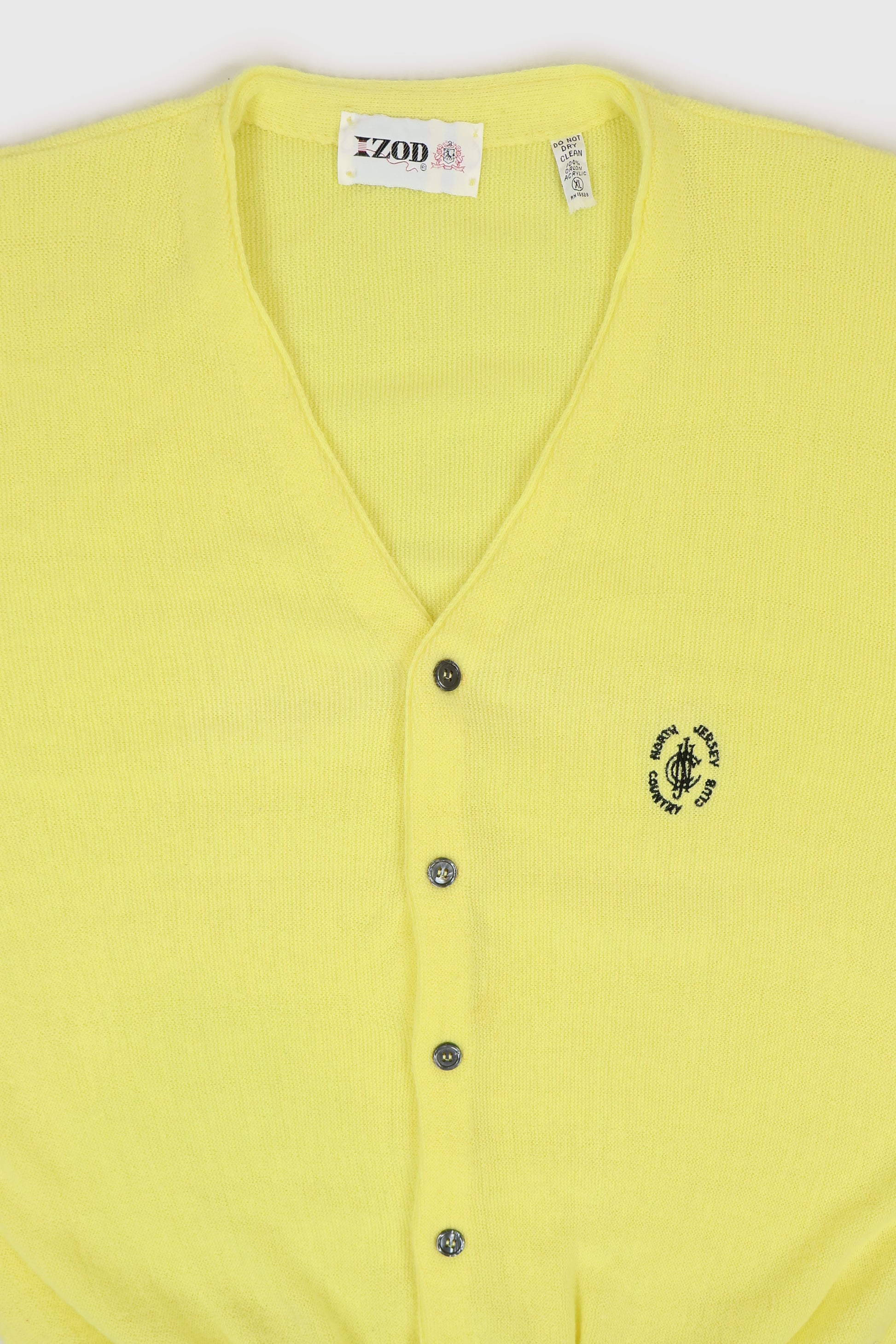 Vintage North Jersey Country Club Cardigan Sweater Image 1