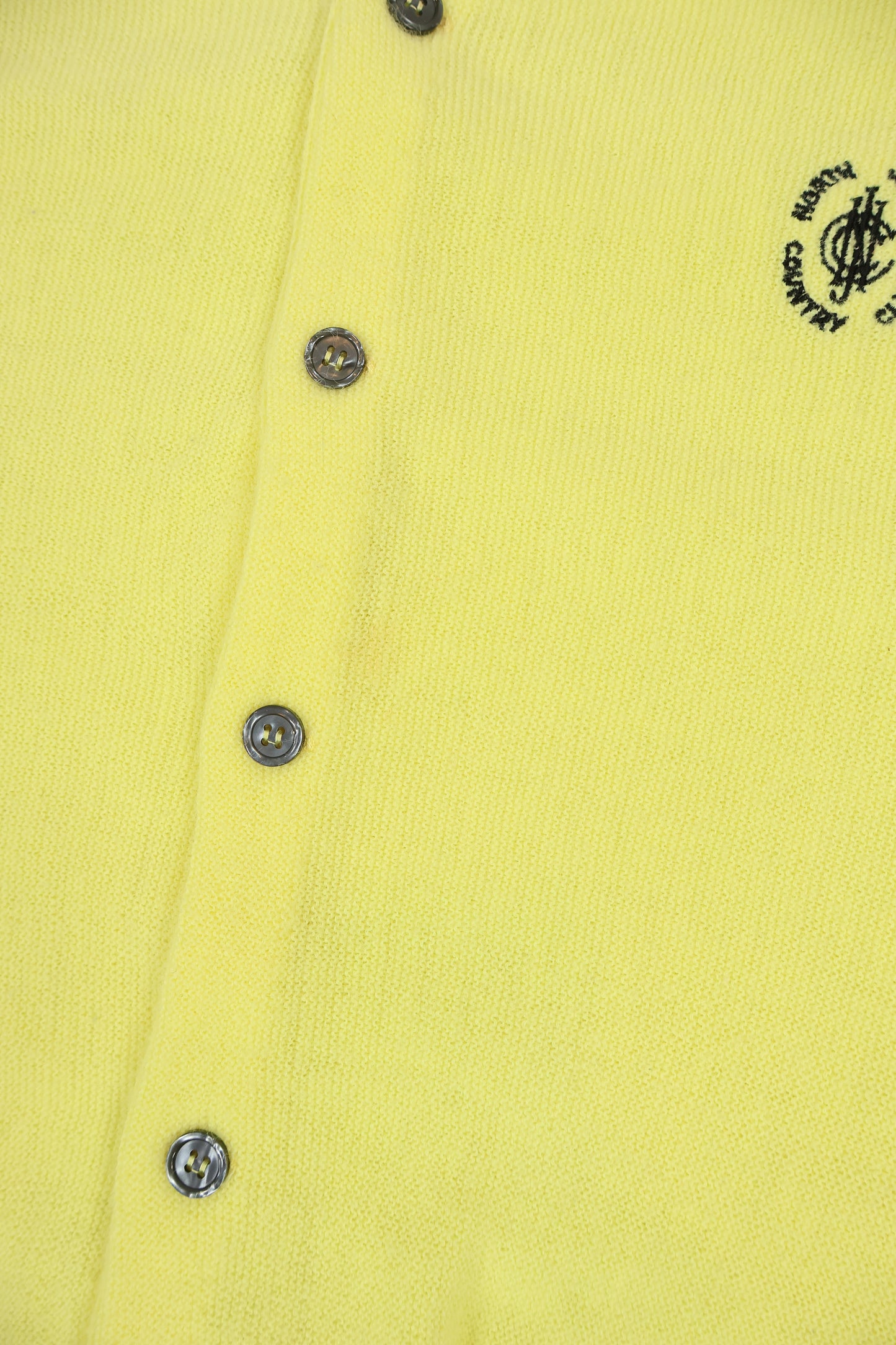 Vintage North Jersey Country Club Cardigan Sweater Image 4