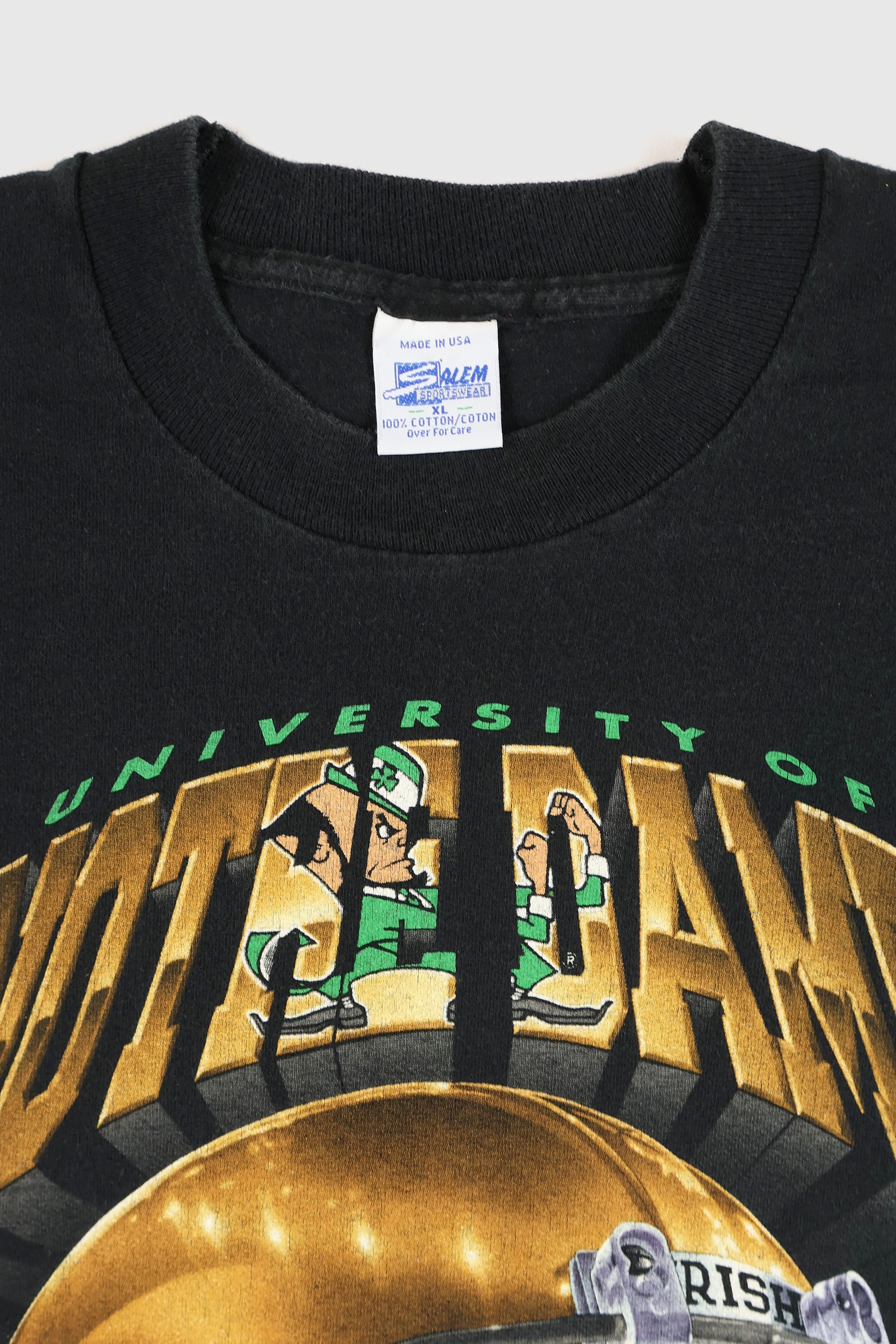 Vintage Notre Dame Football Tee Image 2