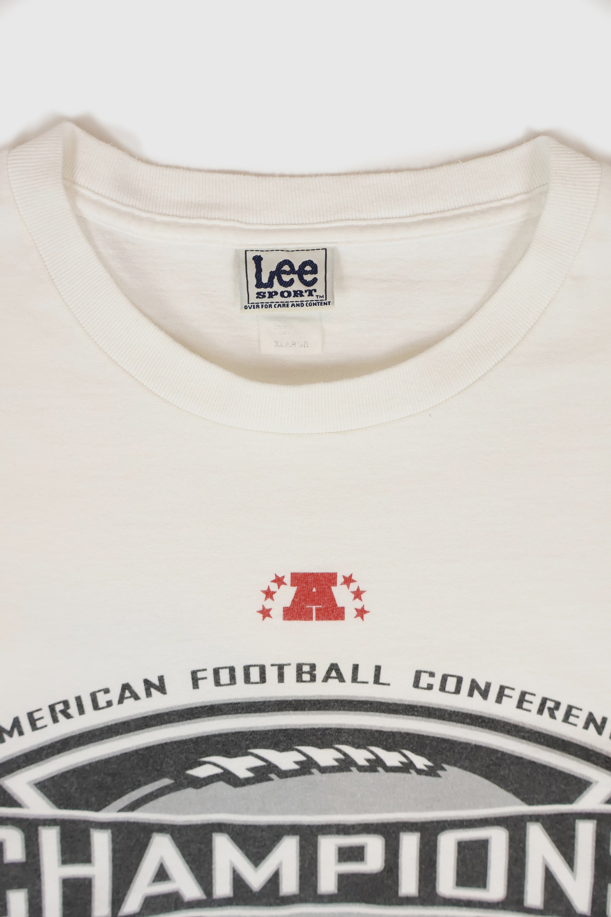 Vintage Oakland Raiders 2002 AFC Champions Tee Image 2