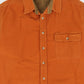 Vintage Orange Flannel Button-Down Shirt Image 1