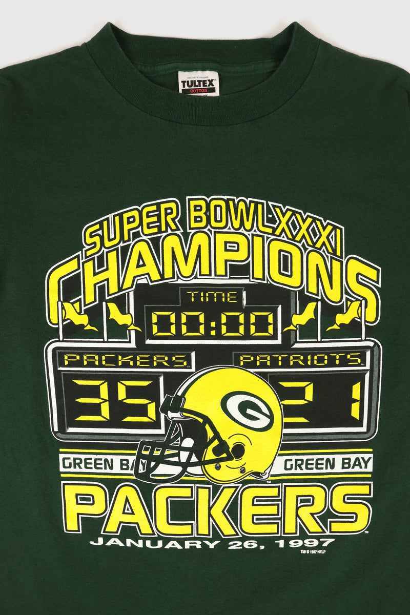 Vintage Green Bay Packers Super Bowl XXXI Champions Tee