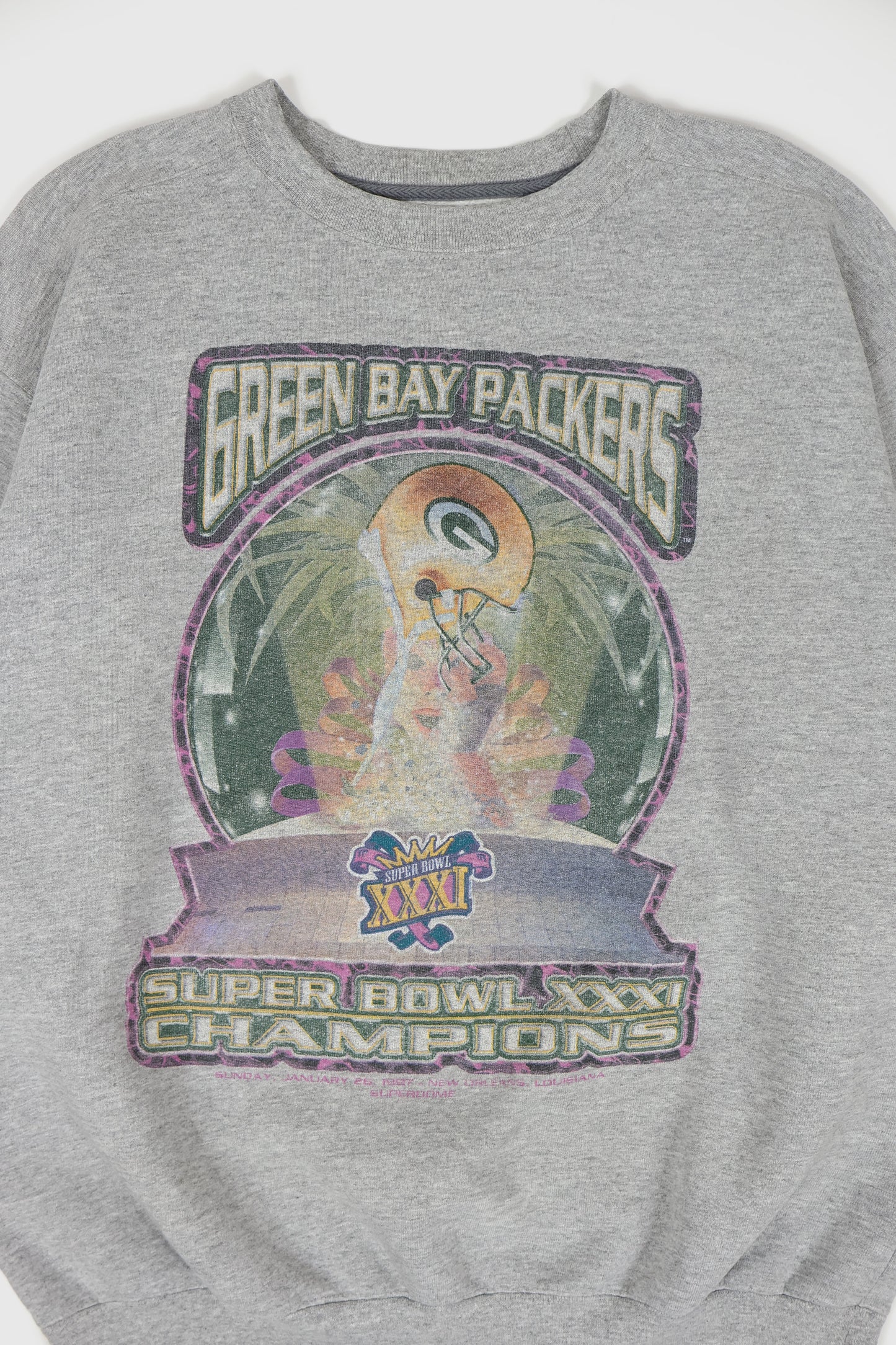 Vintage Green Bay Packers Super Bowl XXXI Champions Crewneck