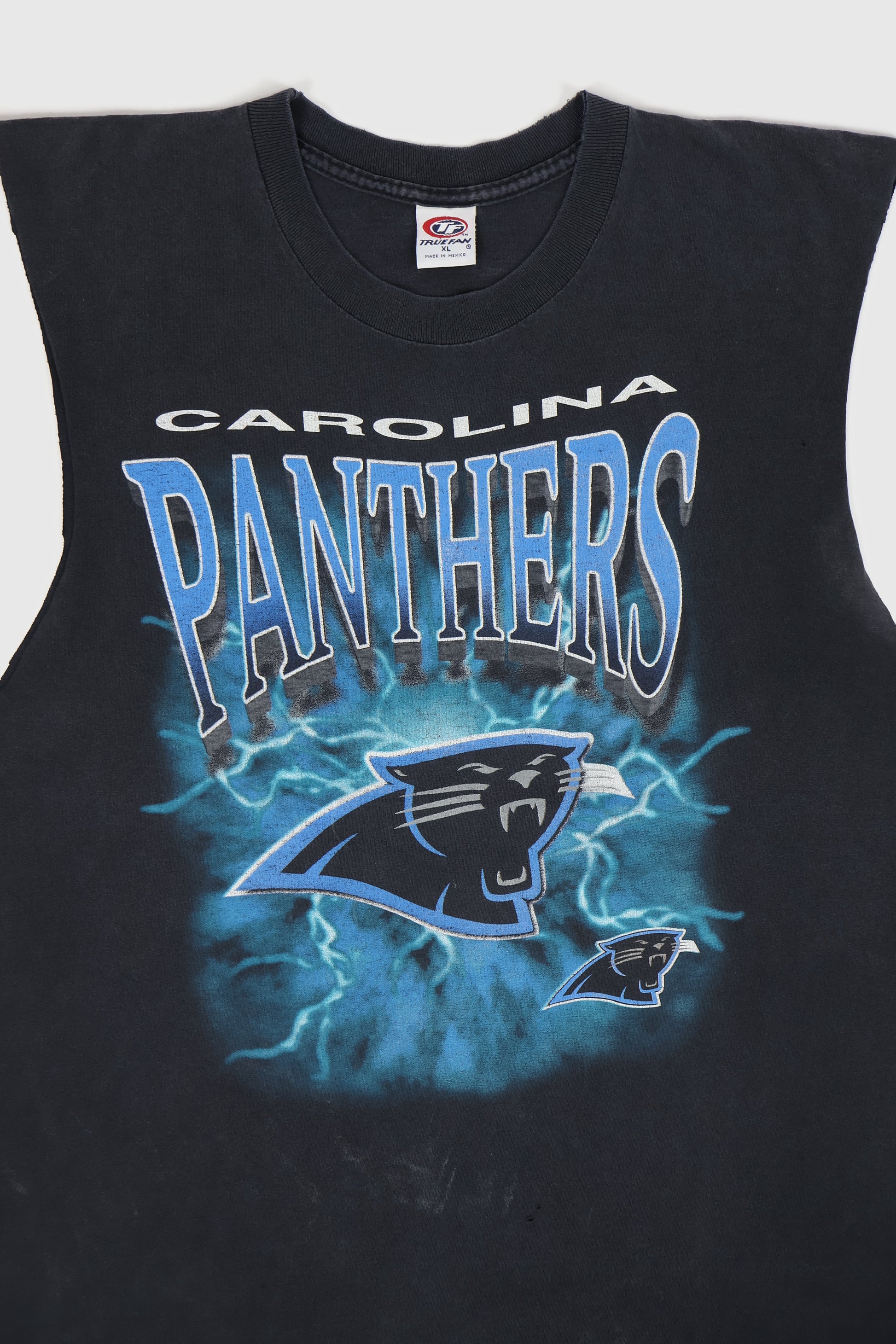 Vintage Carolina Panthers Sleeveless Tee Image 1