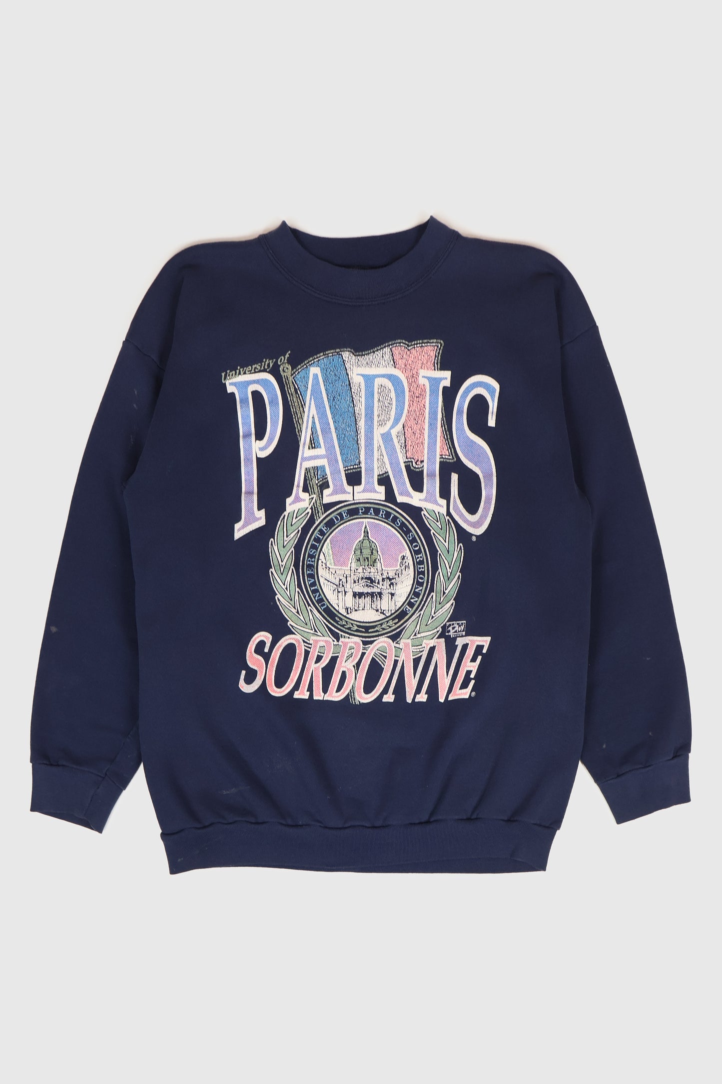 Vintage University of Paris Crewneck Image 0