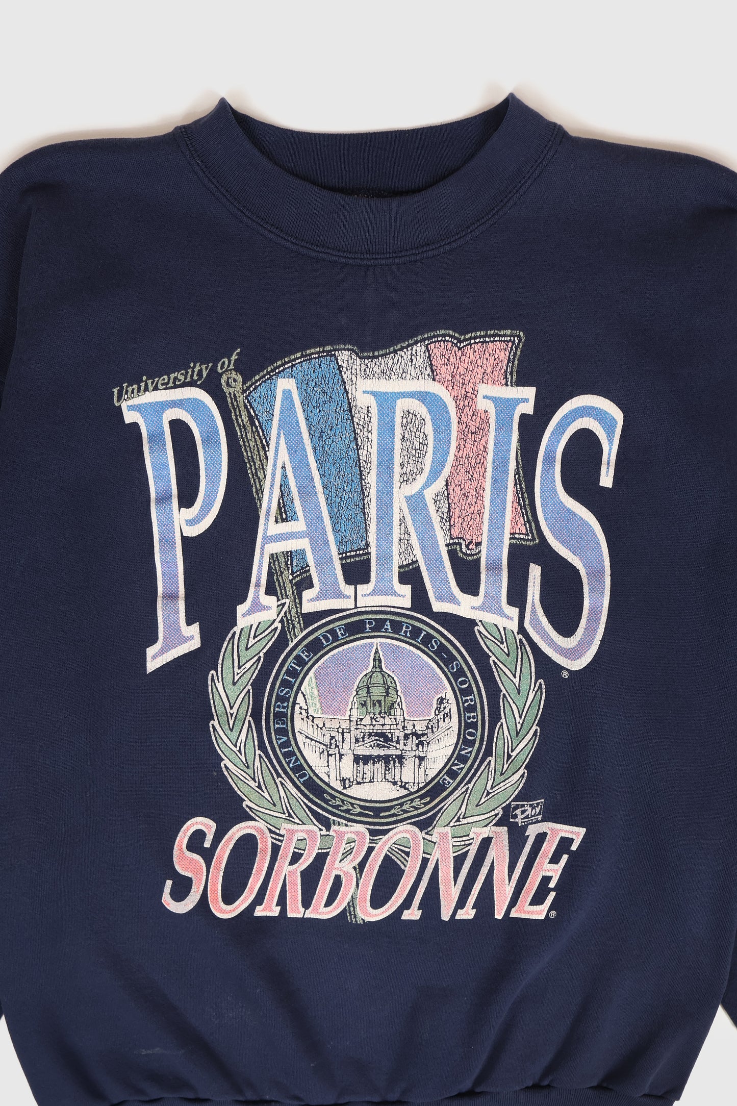 Vintage University of Paris Crewneck Image 1