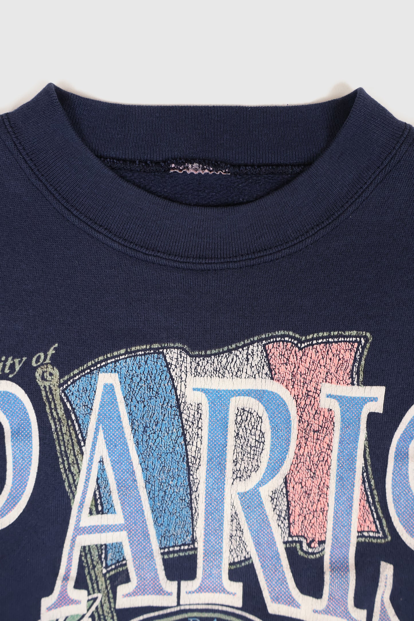 Vintage University of Paris Crewneck Image 2
