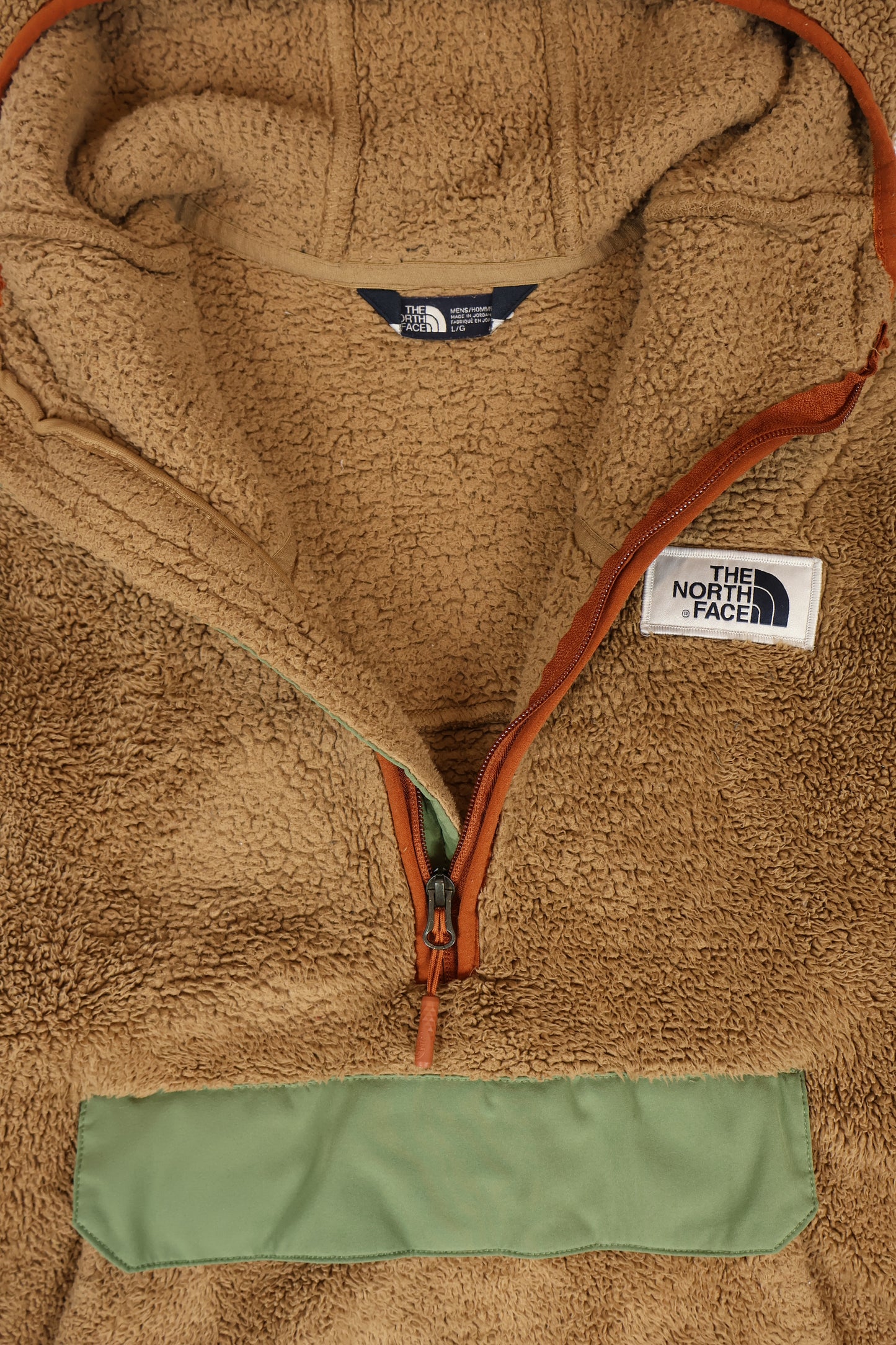 Vintage The North Face Hooded Fleece Jacket