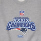 Vintage New England Patriots Super Bowl XXXIX Champions Crewneck Image 1
