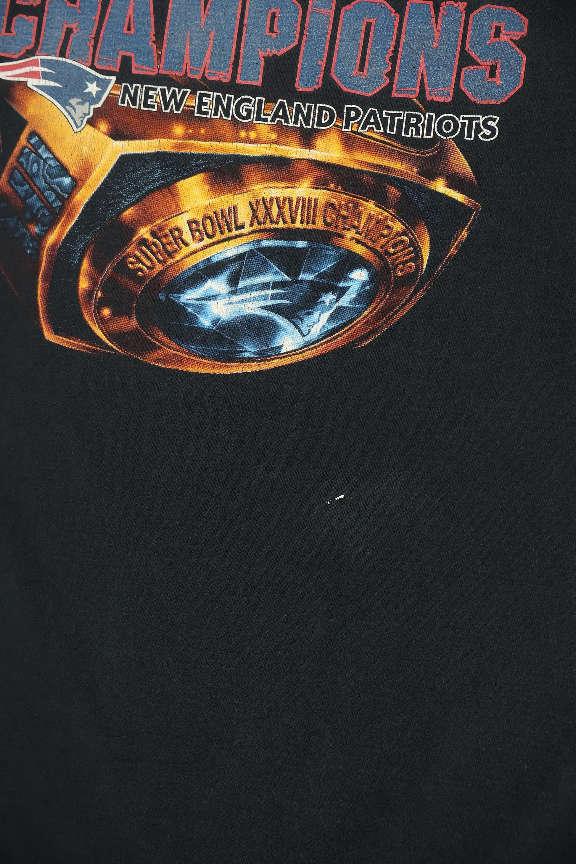 Vintage New England Patriots Super Bowl XXXVIII Tee Image 3