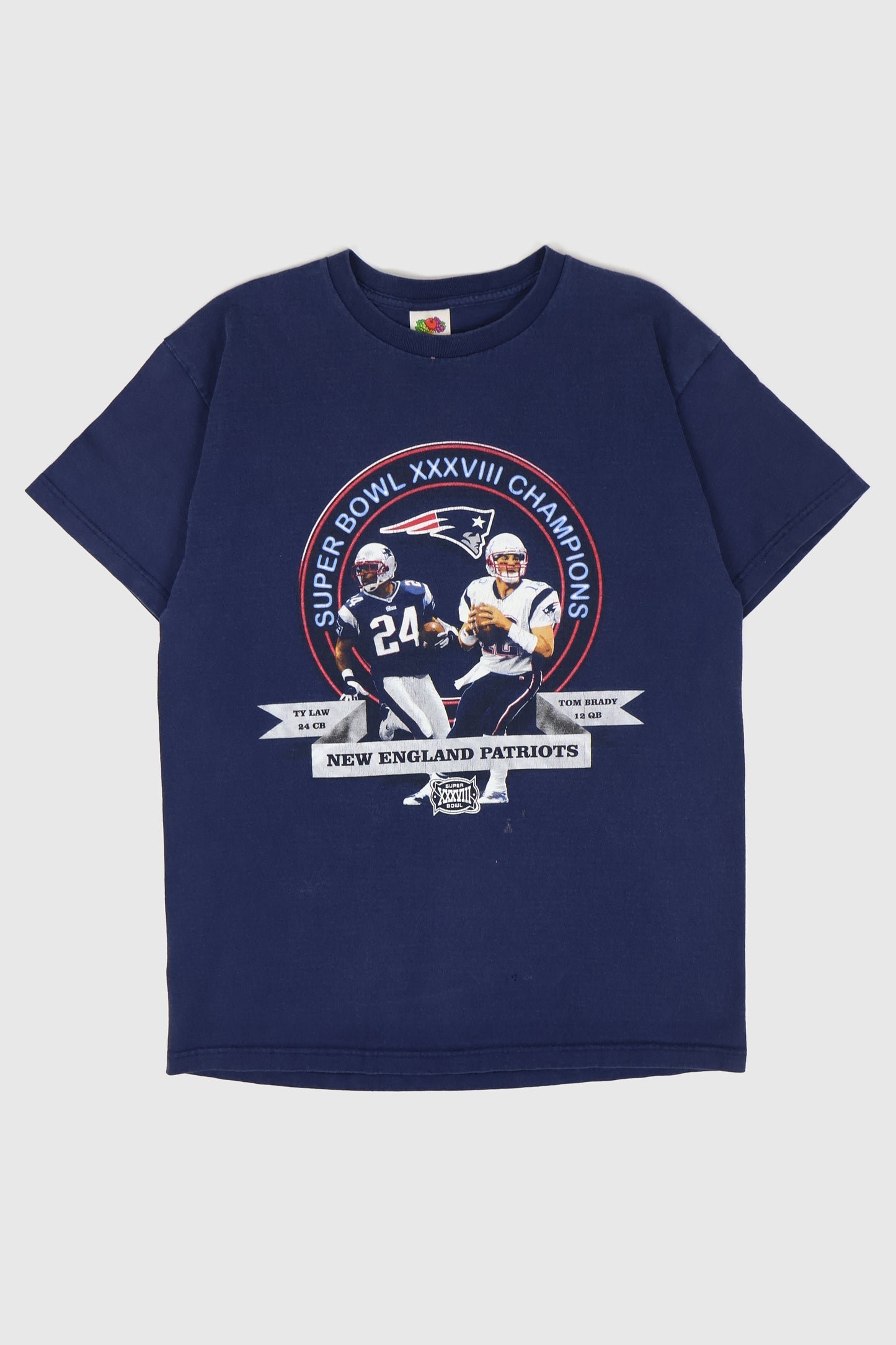 Vintage New England Patriots SB XXXVIII Tee Image 0