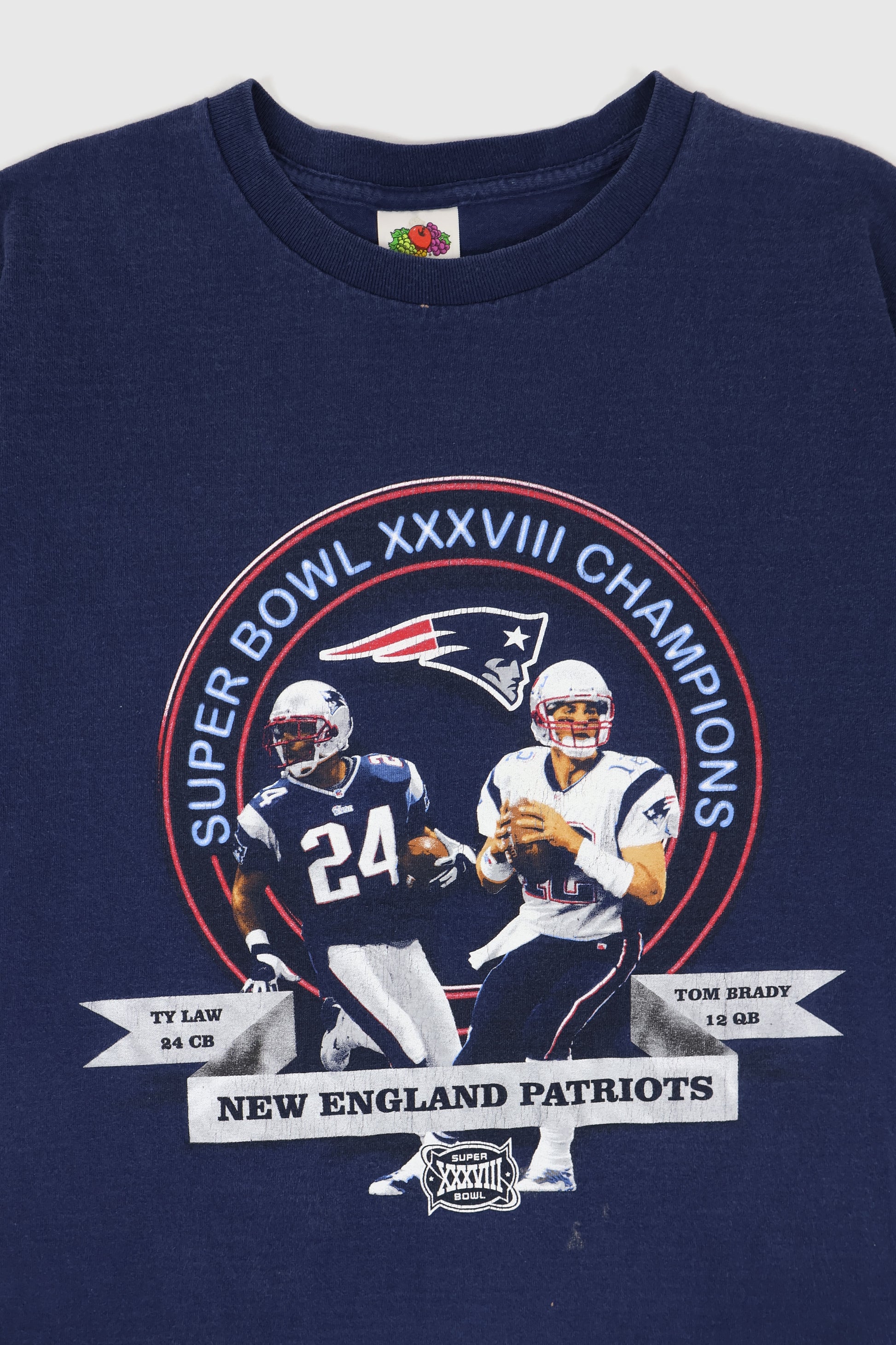 Vintage New England Patriots SB XXXVIII Tee Image 1